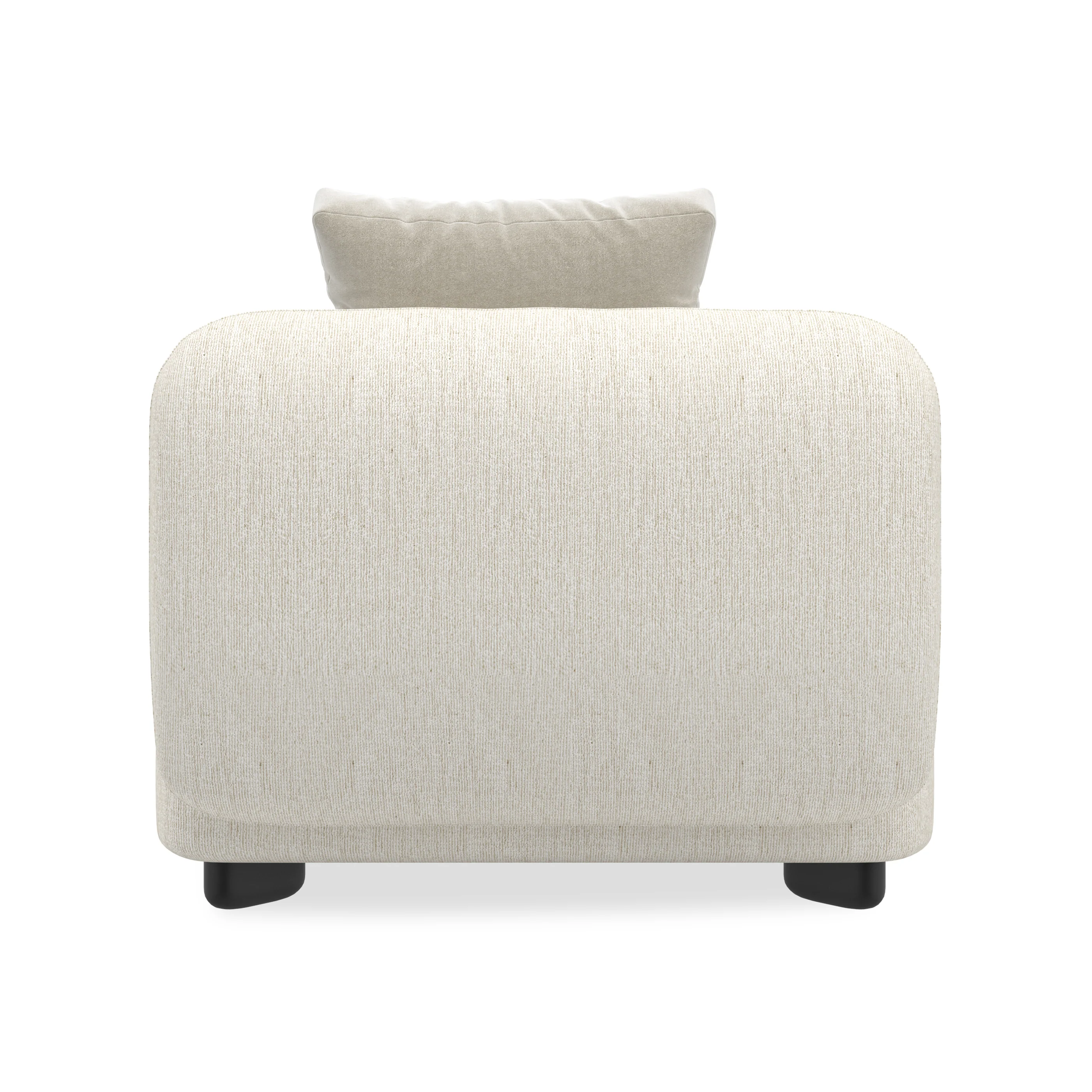 Caracole Upholstery Lumi Armless Chair - Image 3