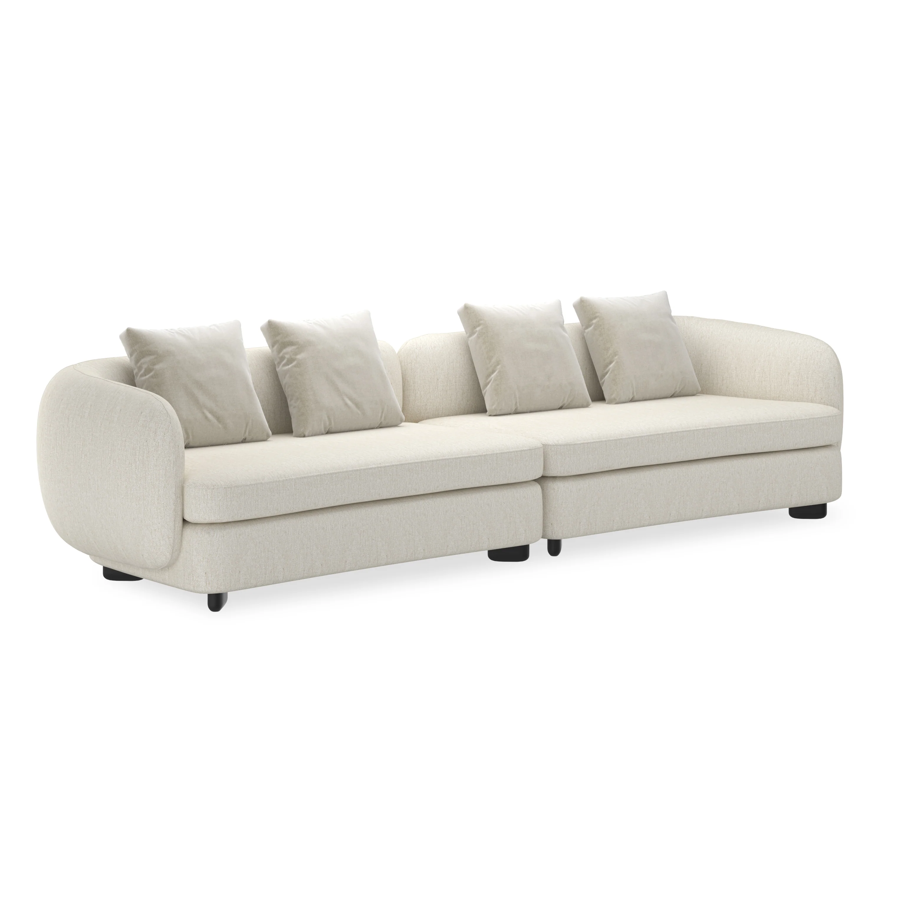 Caracole Upholstery Lumi Loveseat - Image 6