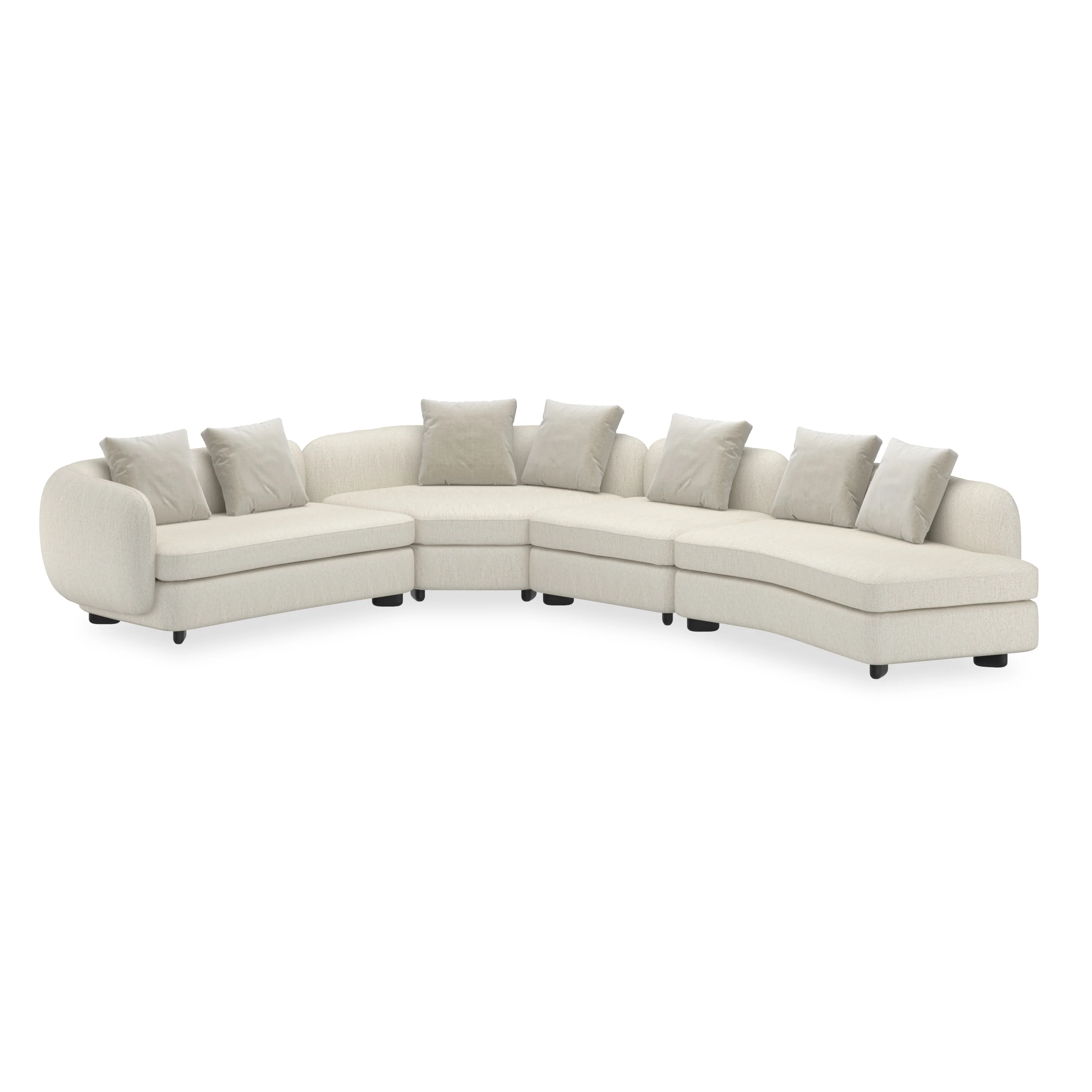 Caracole Upholstery Lumi Loveseat - Image 7