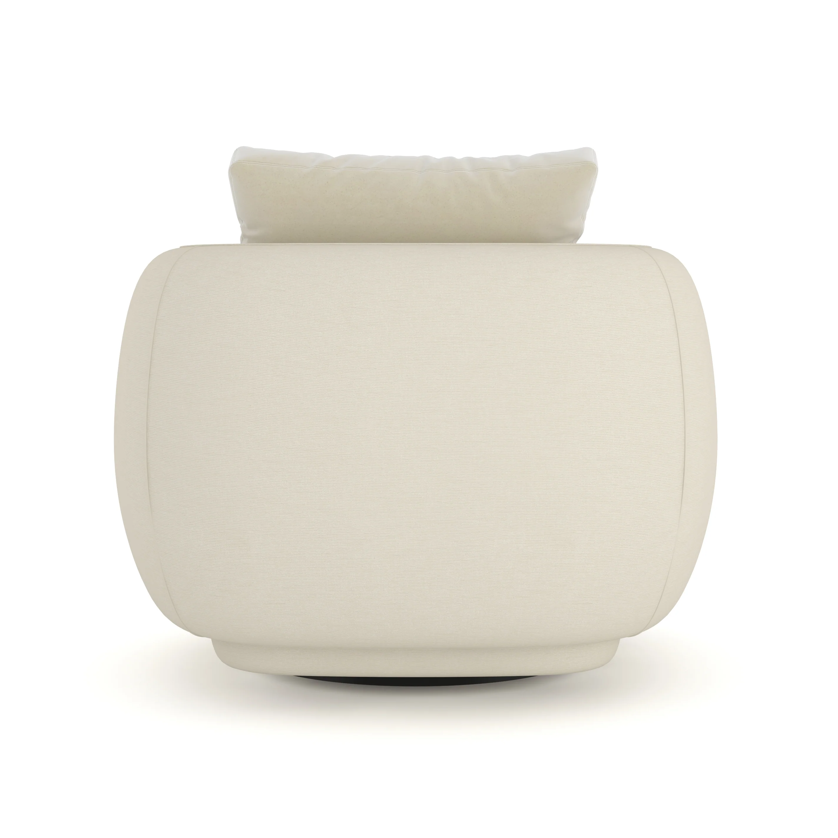 Caracole Upholstery Lumi Swivel Chair - Image 3