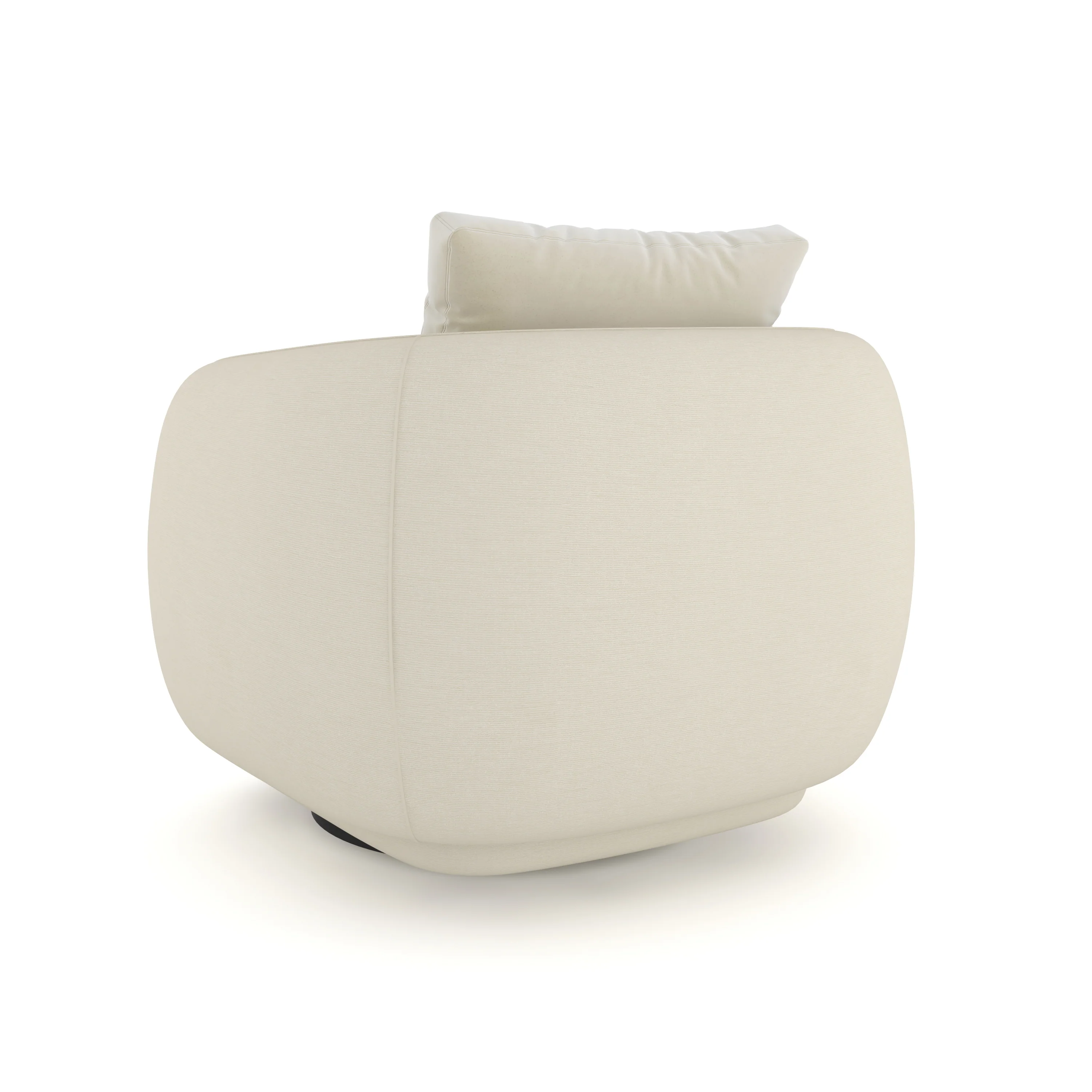 Caracole Upholstery Lumi Swivel Chair - Image 5