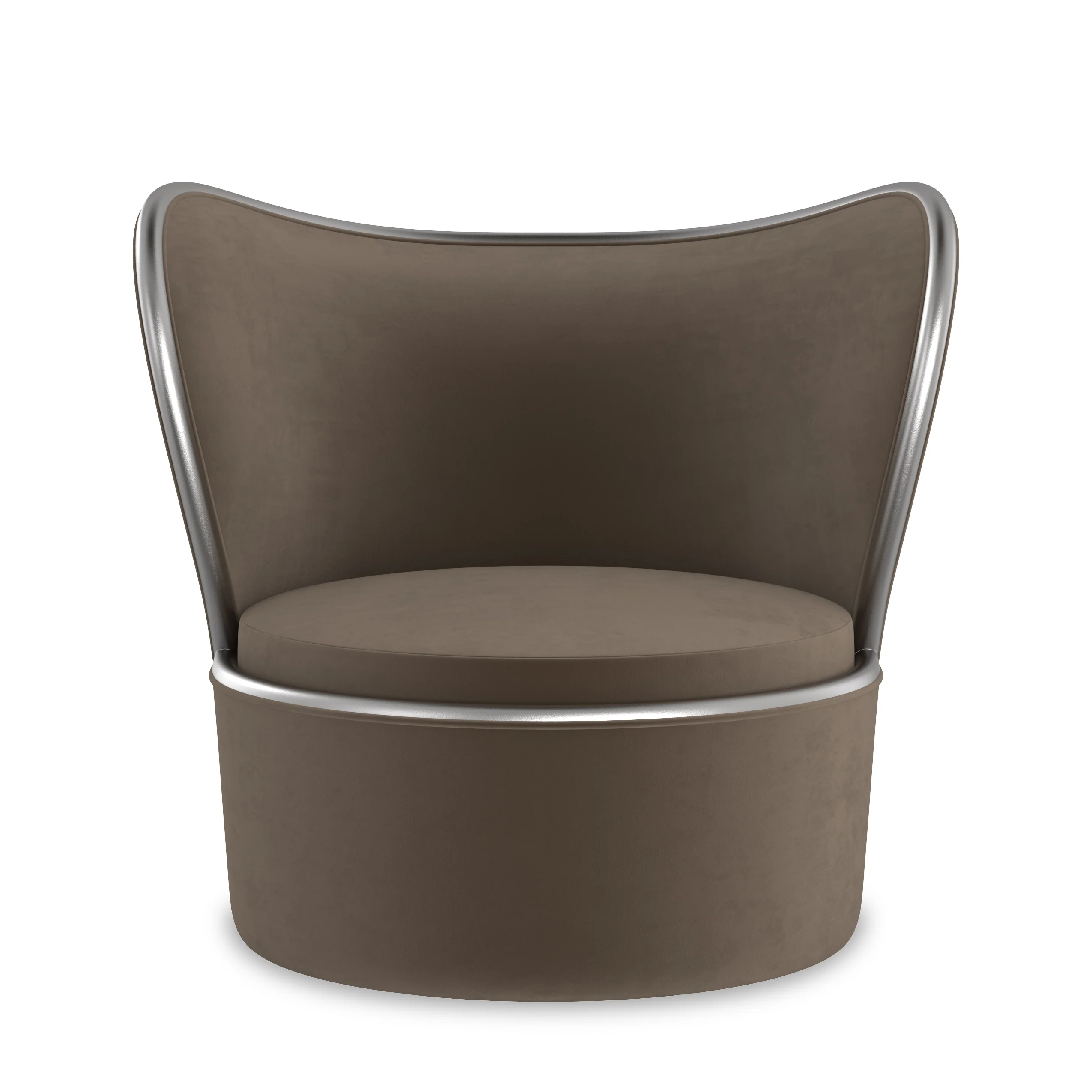 Caracole Upholstery Mariposa Swivel Chair INV - Image 2