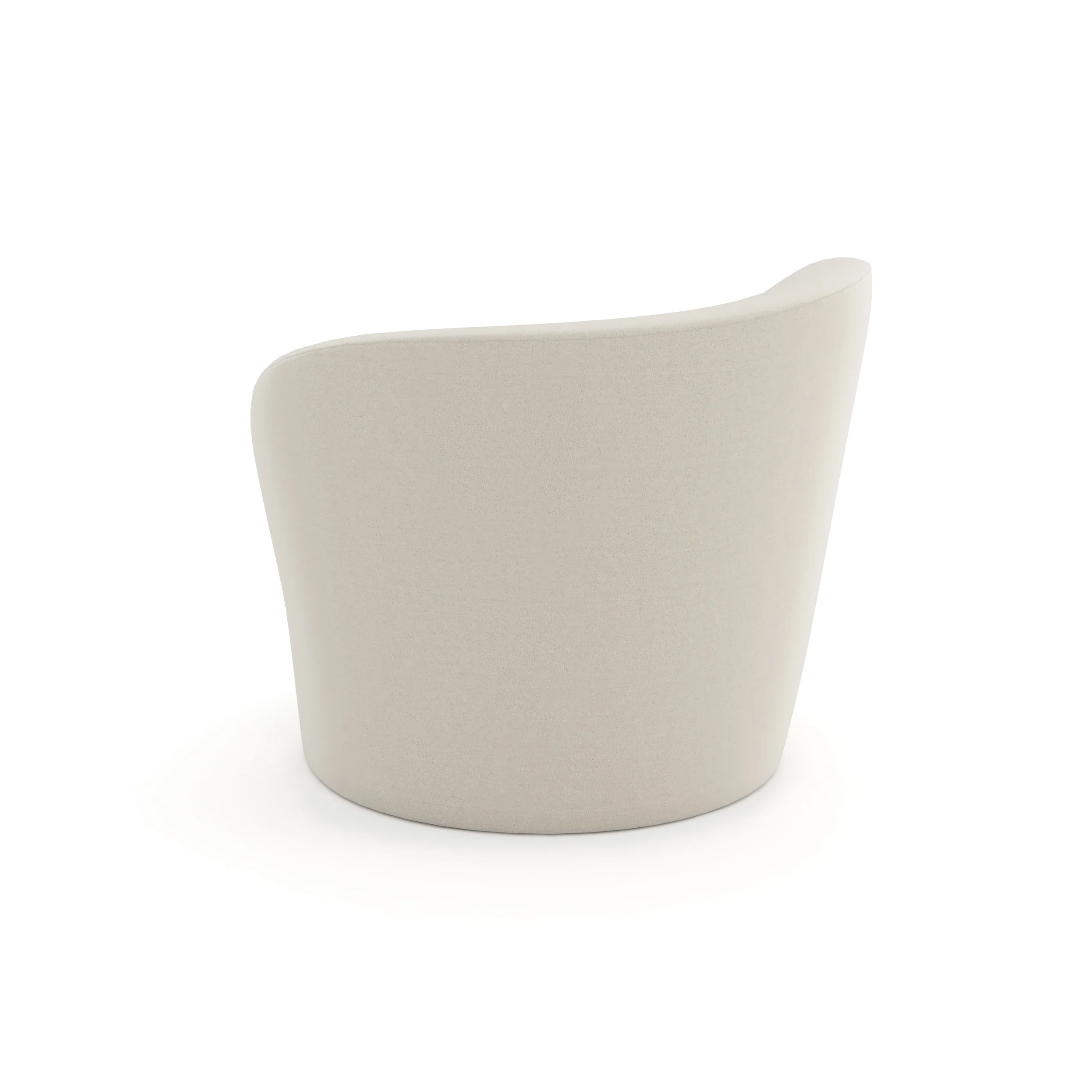 Caracole Upholstery Quasi Swivel Chair - Image 3