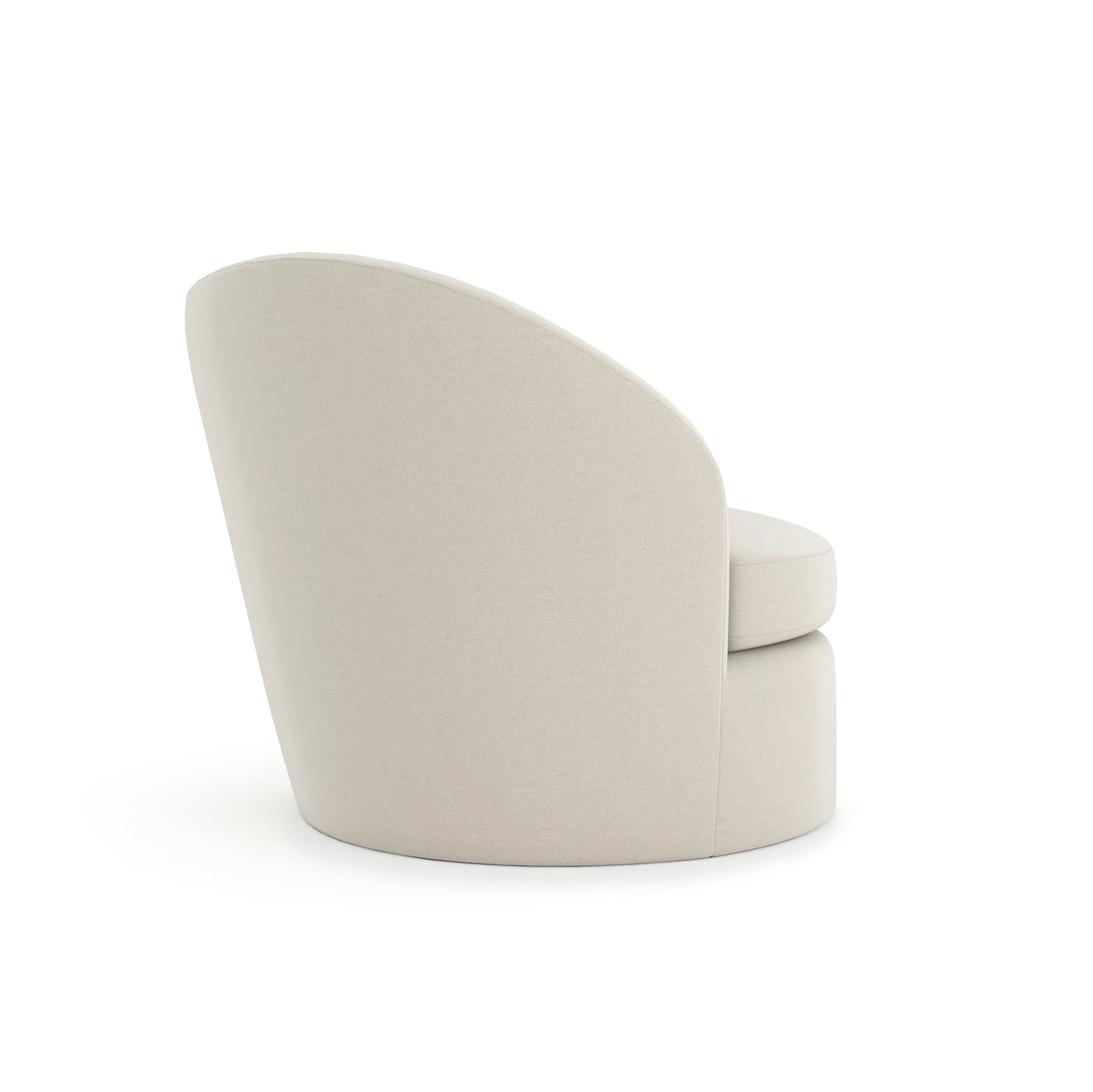Caracole Upholstery Quasi Swivel Chair - Image 5