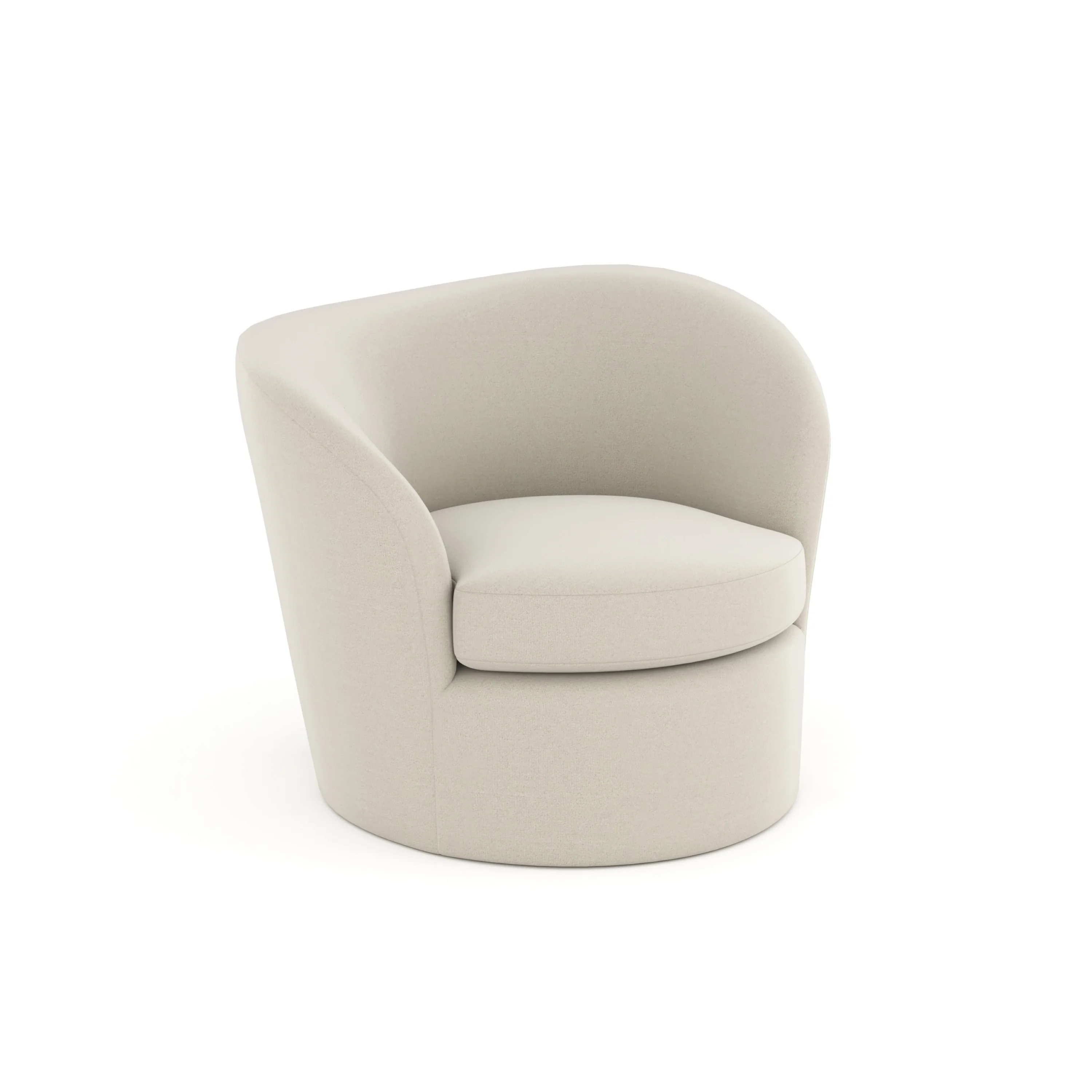 Caracole Upholstery Quasi Swivel Chair - Image 6