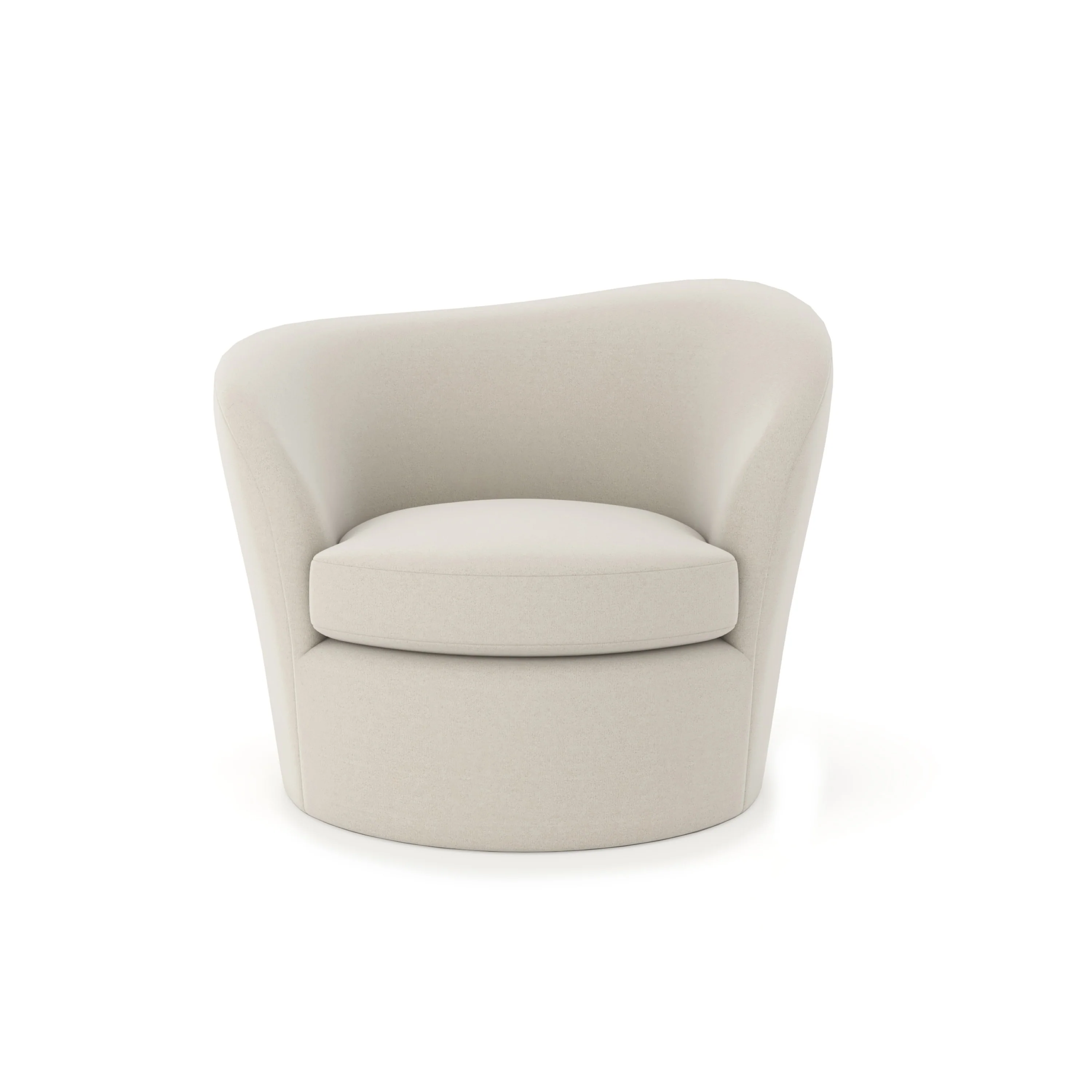 Caracole Upholstery Quasi Swivel Chair - Image 7