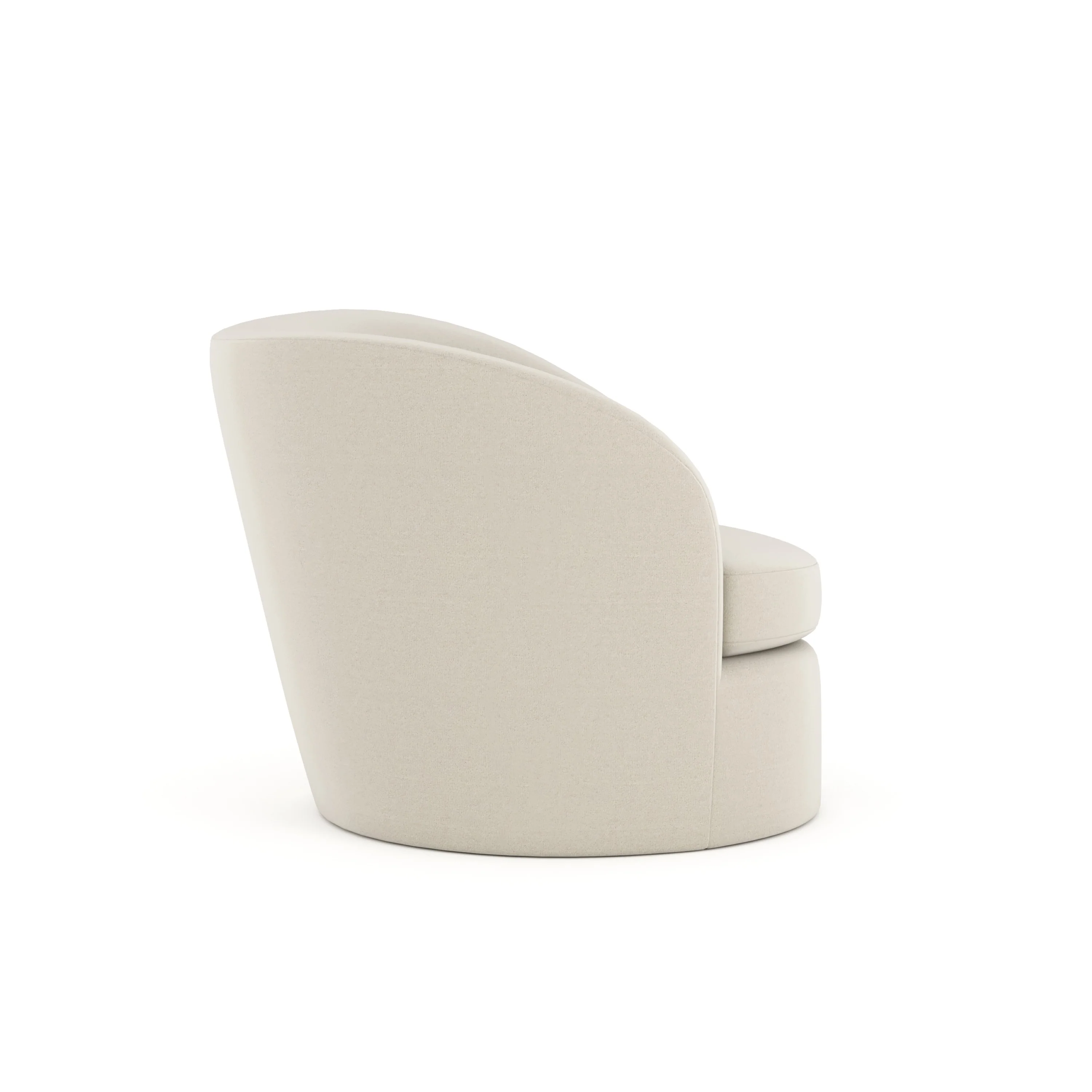 Caracole Upholstery Quasi Swivel Chair - Image 8