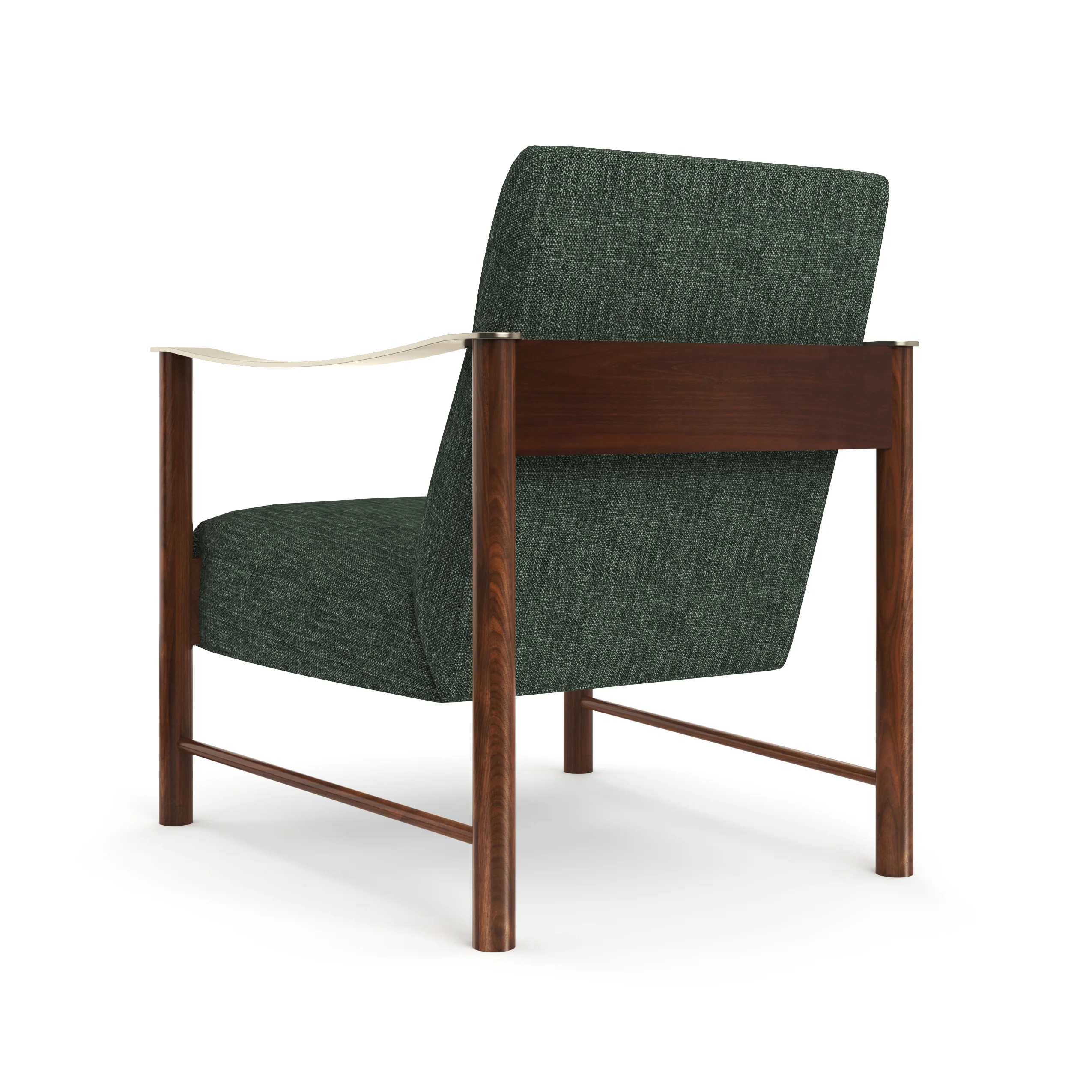 Caracole Upholstery Slant Accent Chair - Image 5