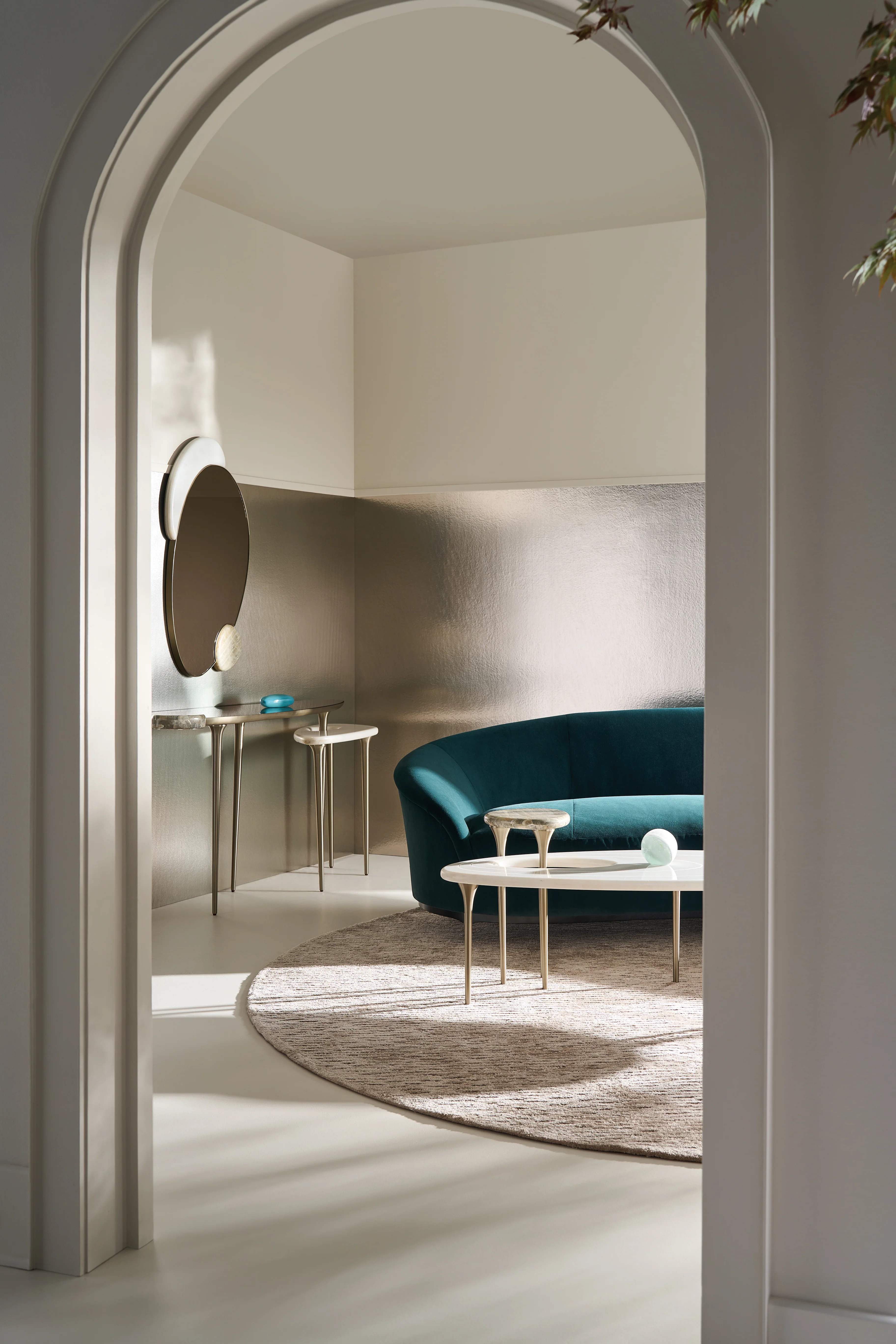 Caracole Upholstery Three'S Company Chaise - Image 15