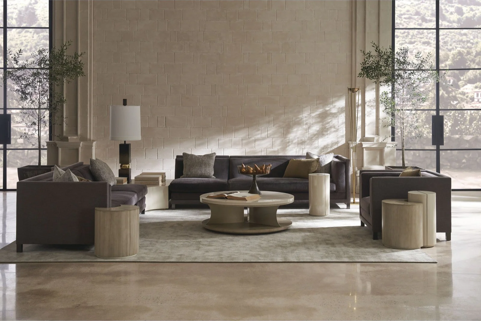 Caracole Upholstery Tuxedo 4 PC Sectional - Image 2