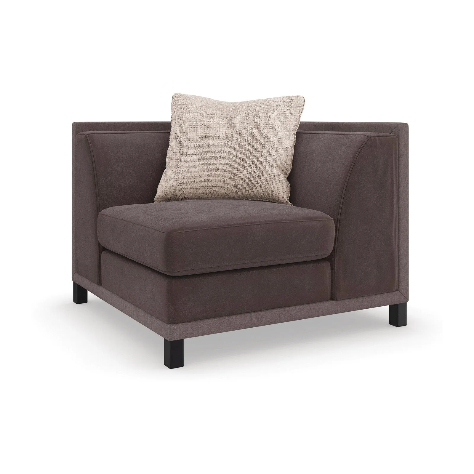 Caracole Upholstery Tuxedo 4 PC Sectional - Image 23