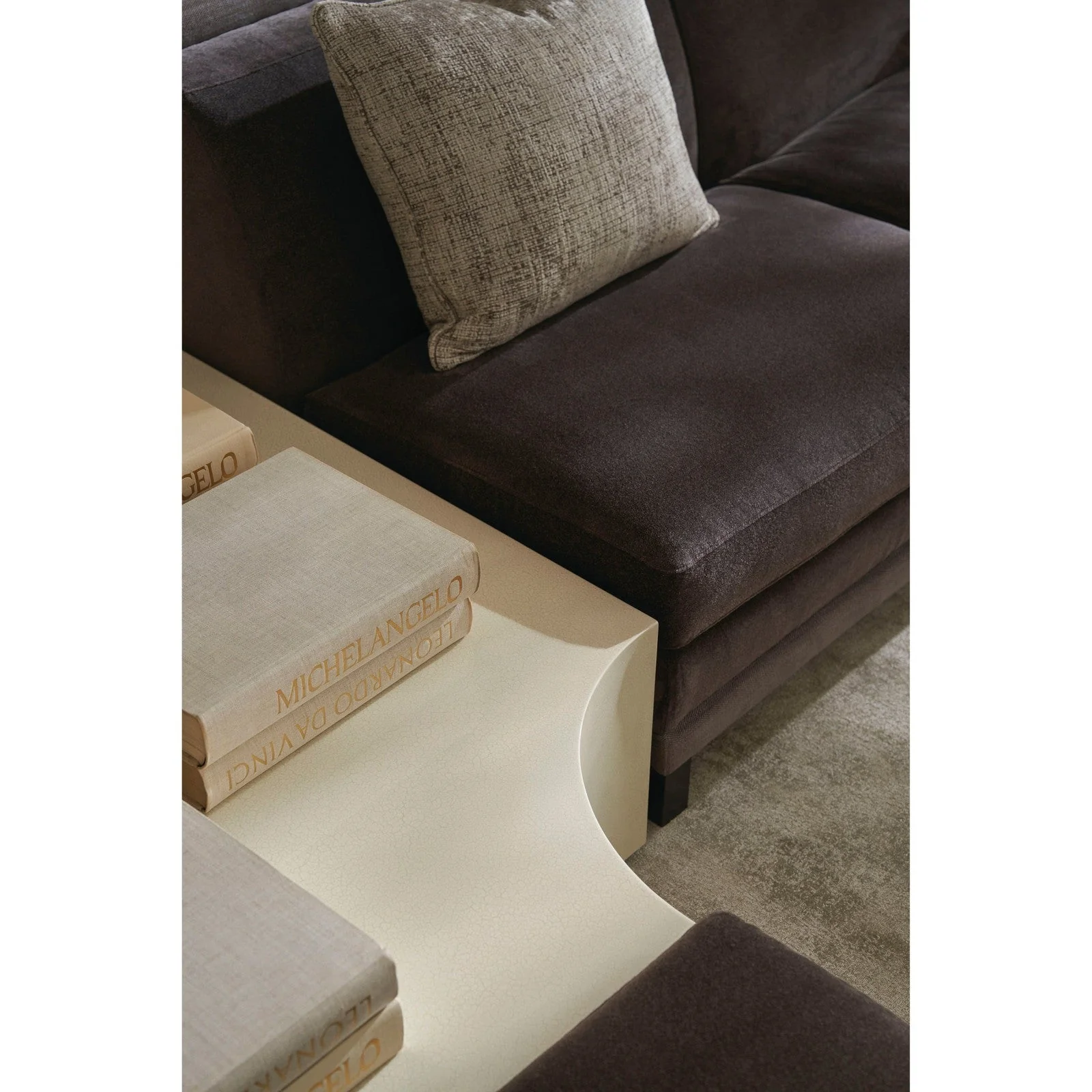 Caracole Upholstery Tuxedo 4 PC Sectional - Image 3