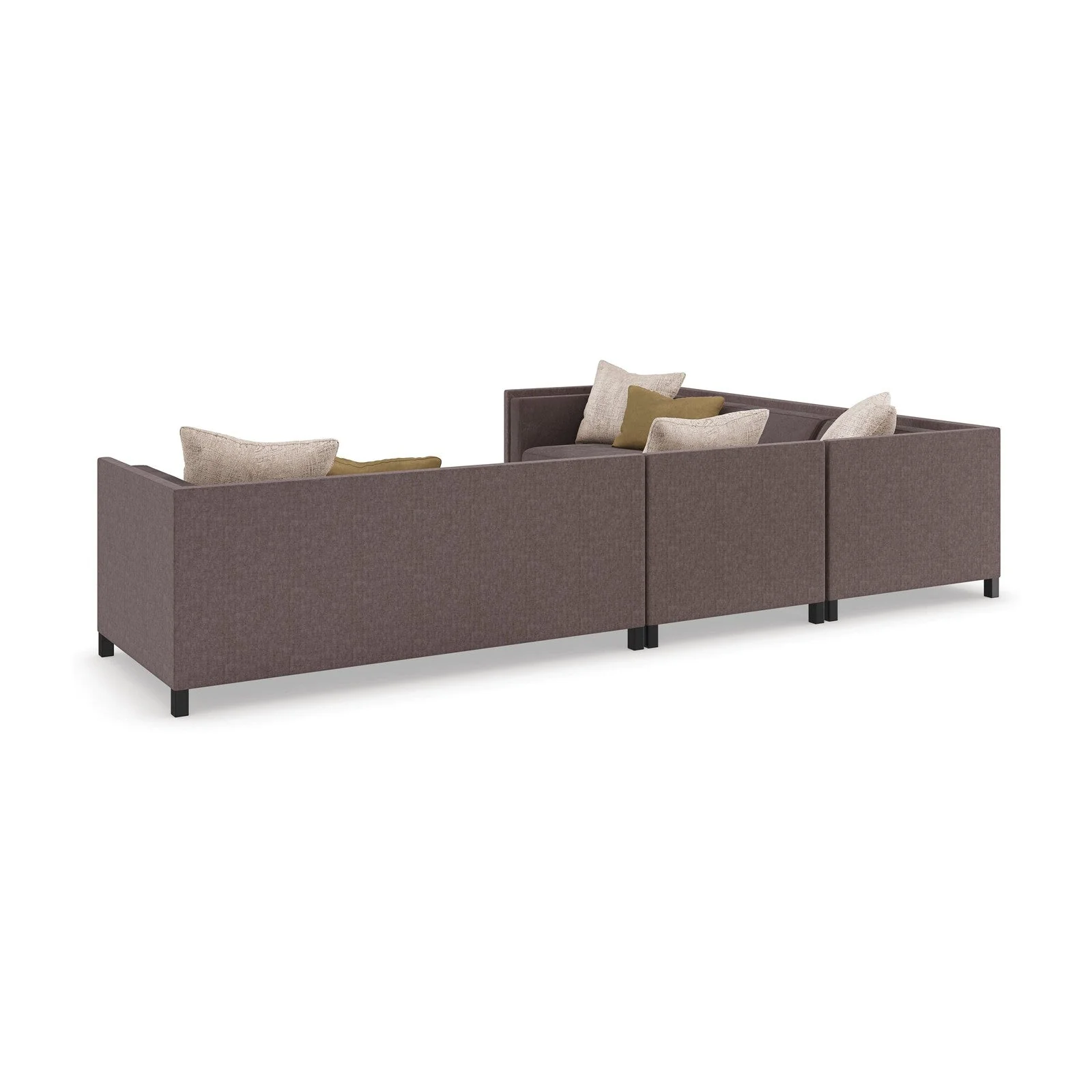 Caracole Upholstery Tuxedo 4 PC Sectional - Image 6