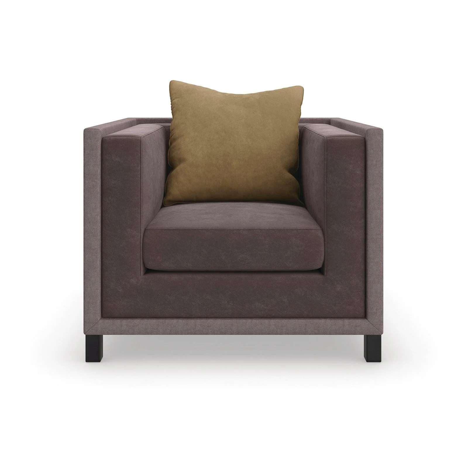 Caracole Upholstery Tuxedo Chair - Image 5
