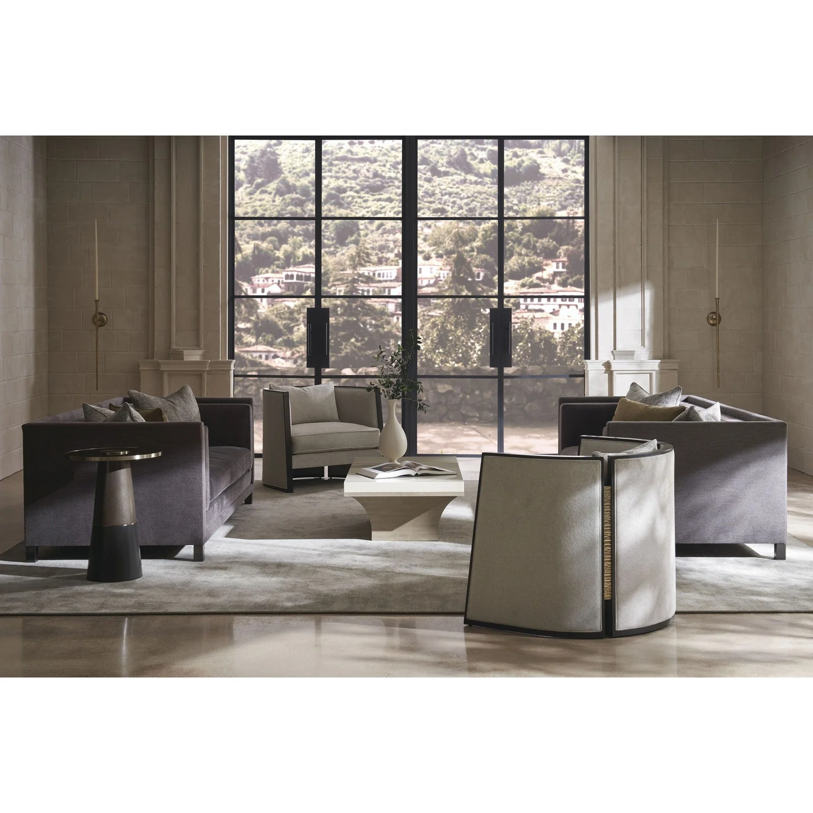 Caracole Upholstery Tuxedo Sofa - Image 2