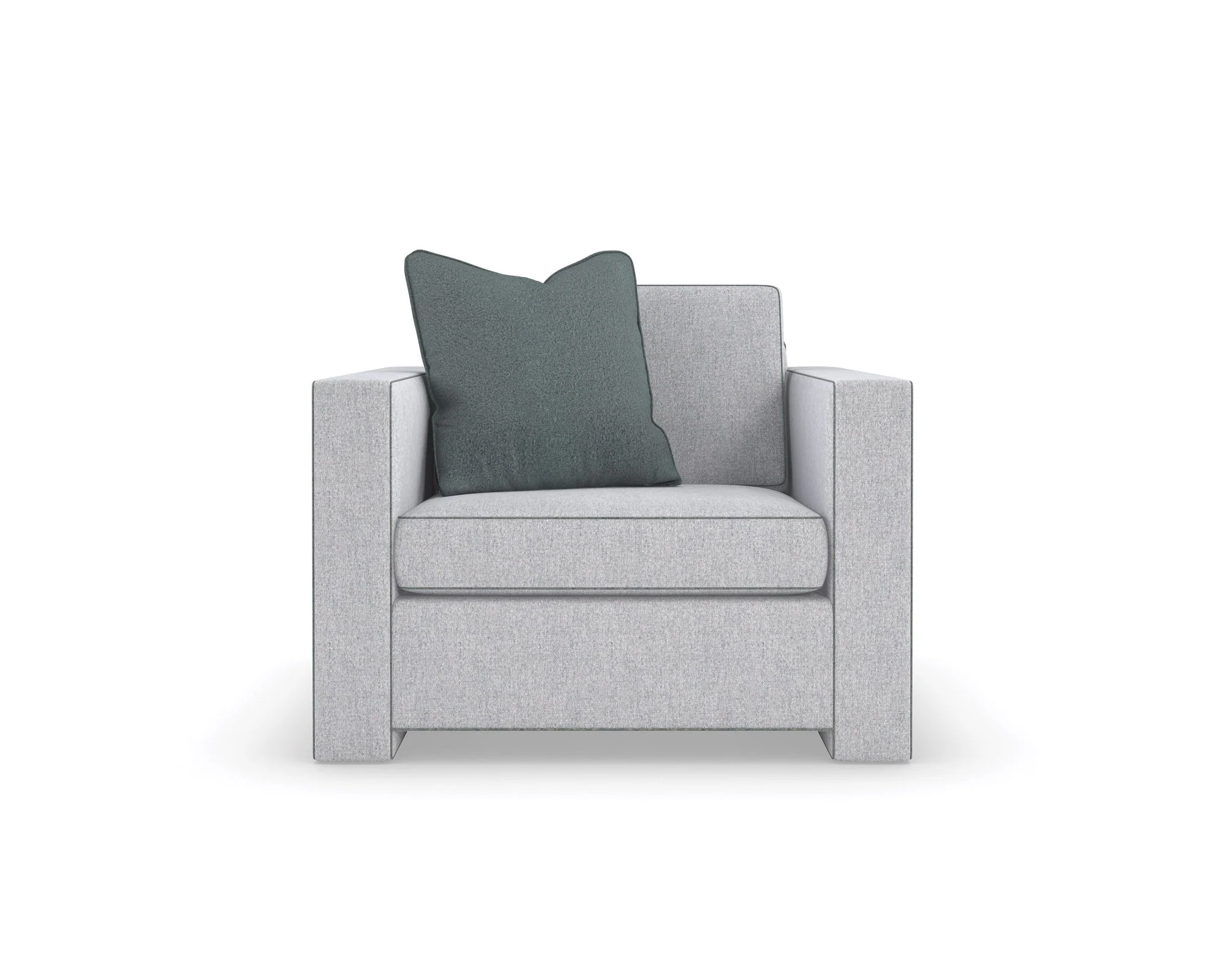 Caracole Upholstery Welt Played Accent Chair - Image 10