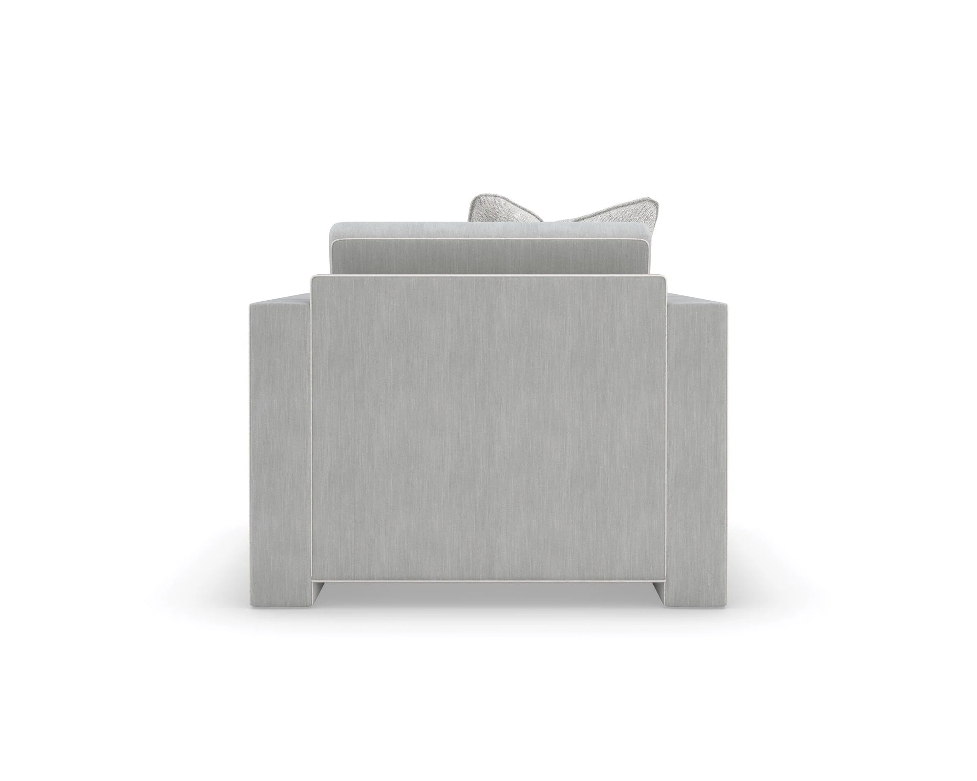 Caracole Upholstery Welt Played Accent Chair - Image 6