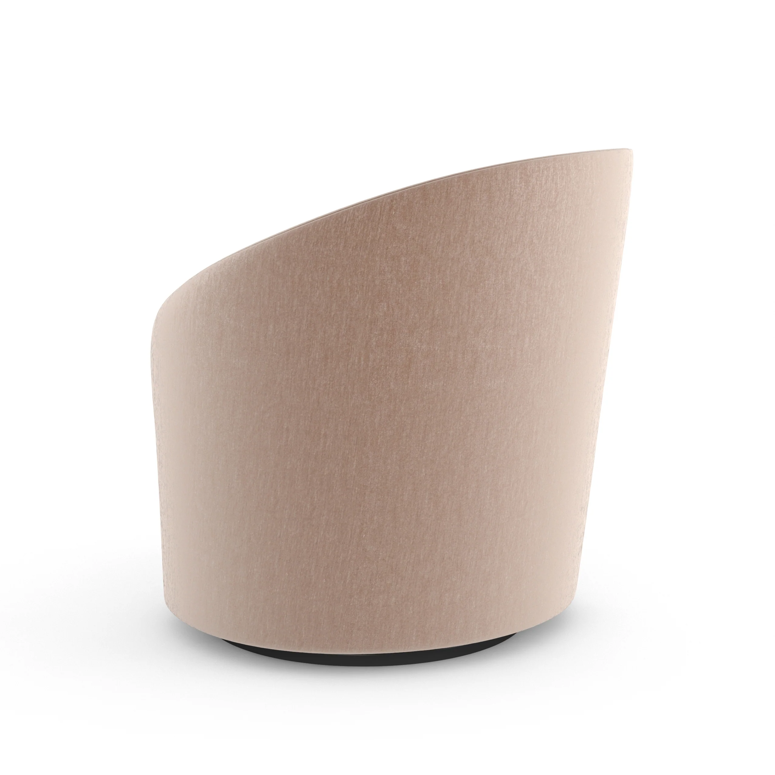 Caracole Upholstery Whorl Raf Swivel Chair - Image 5