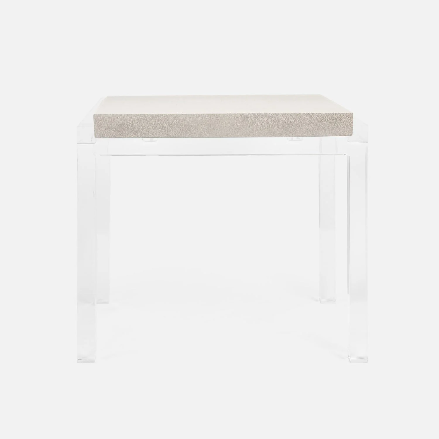 Cassian Clear Acrylic Side Table - Image 4