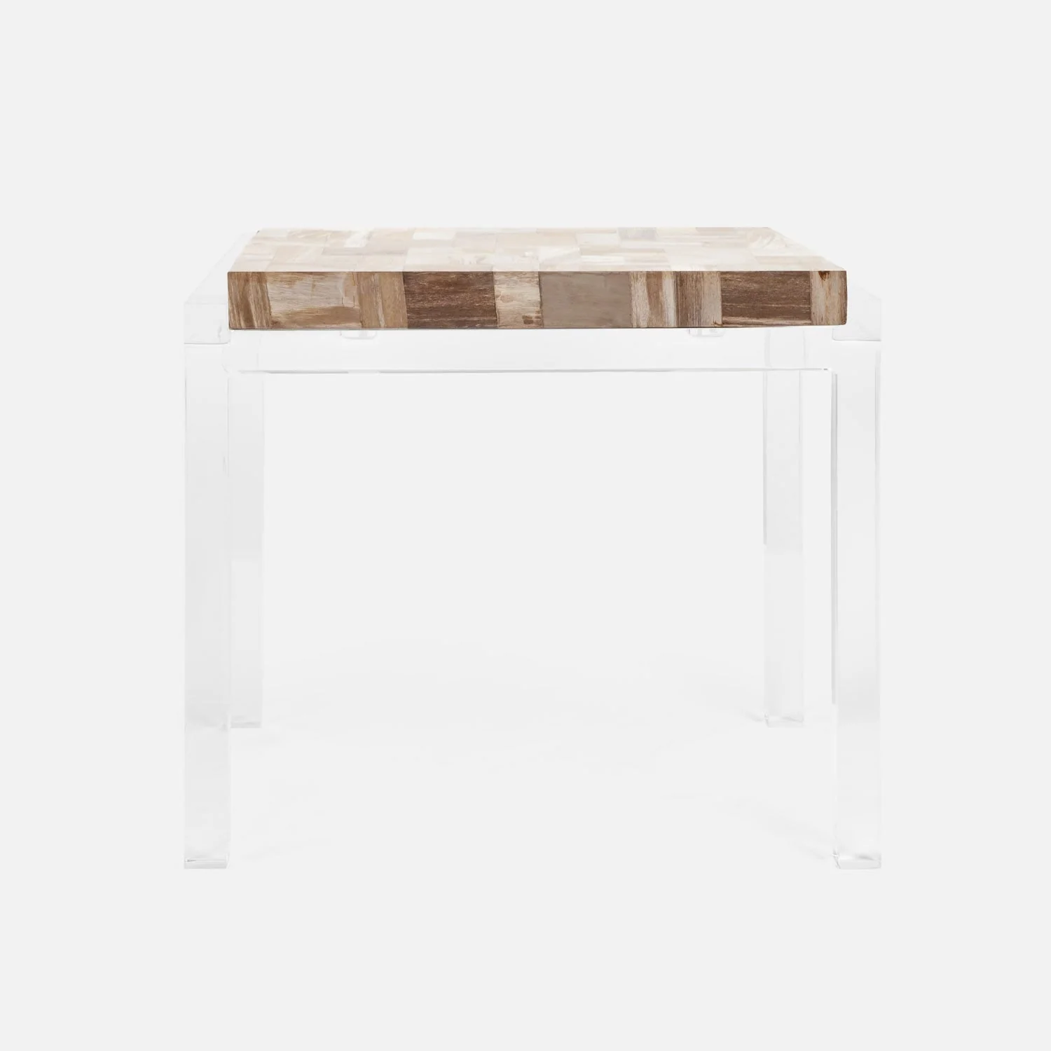 Cassian Clear Acrylic Side Table - Image 6