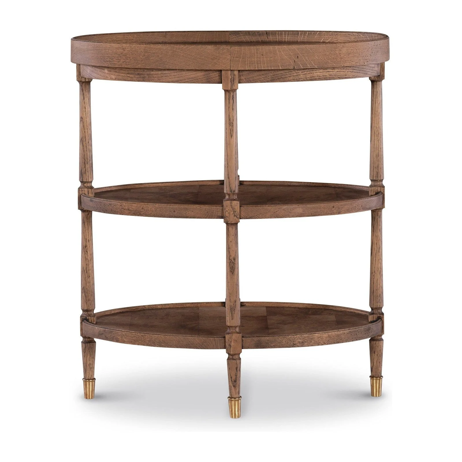 Century Furniture Andrews Chairside Table - Weathered - Image 2