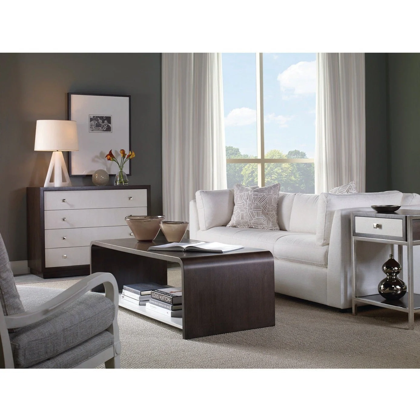 Century Furniture Aria Nightstand - Single Drawer - Image 3
