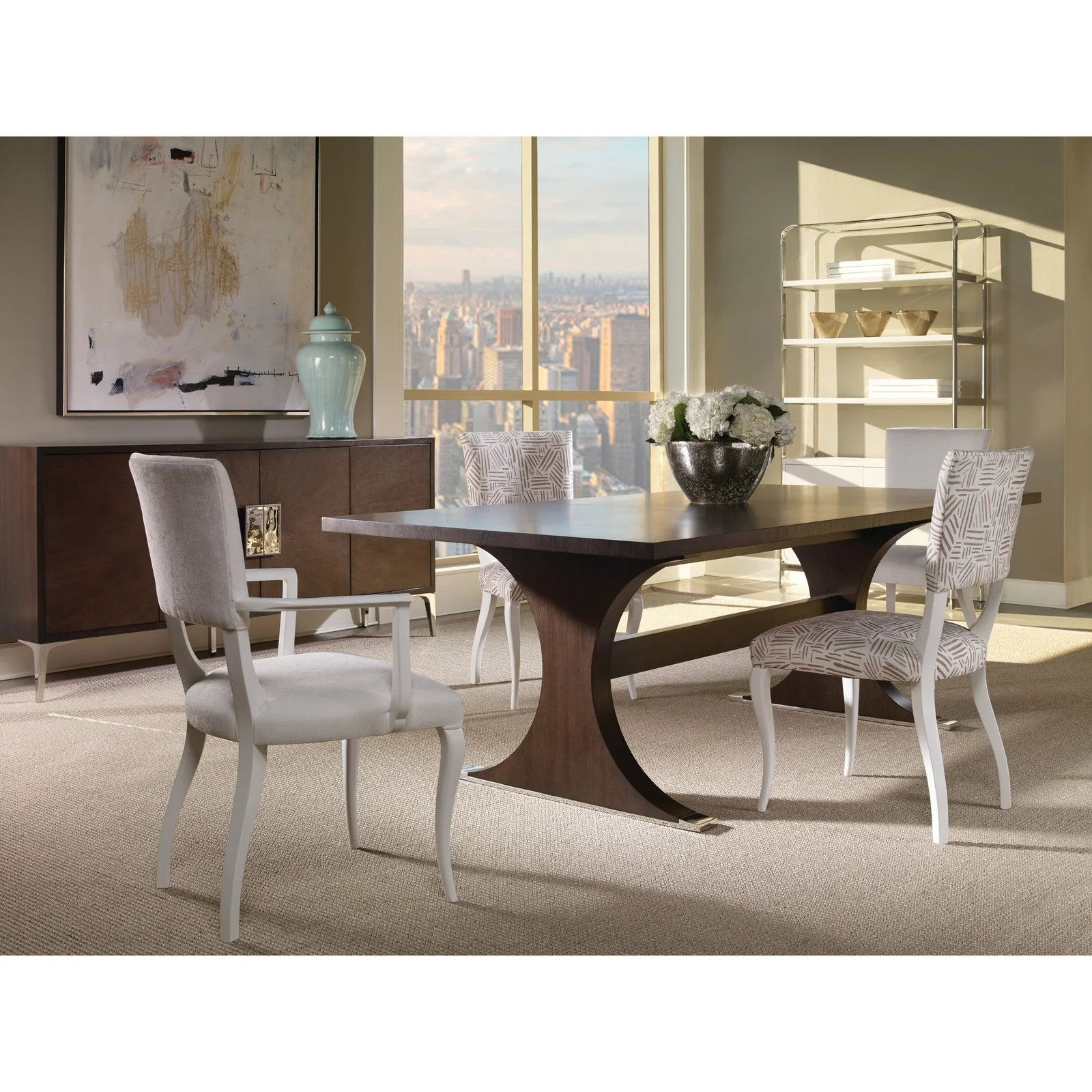 Century Furniture Aria Rectangle Dining Table Clearance - Image 2