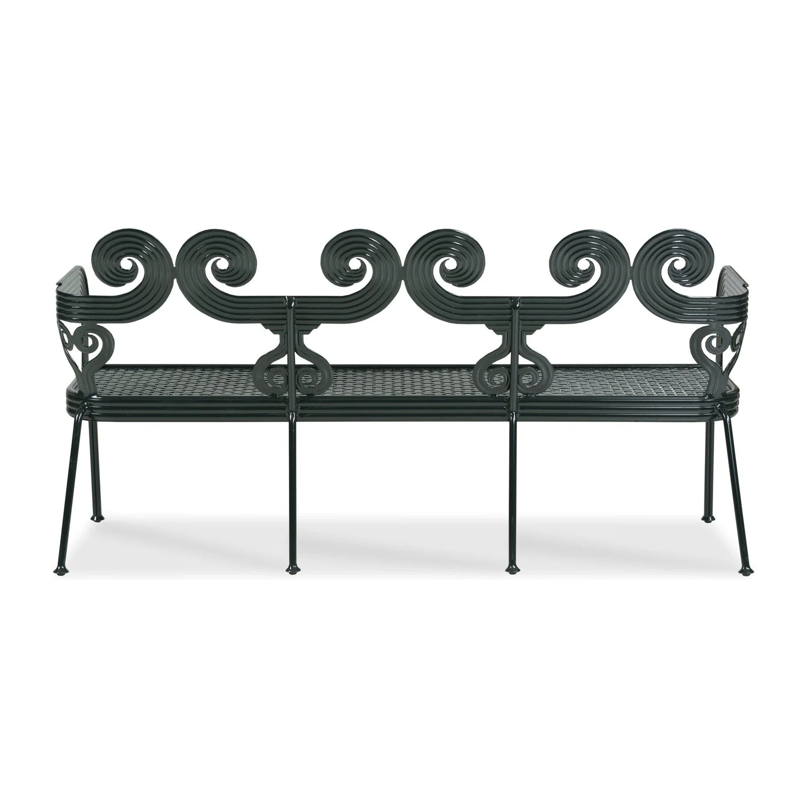 Century Furniture Augustine Scrolled Bench - Image 4