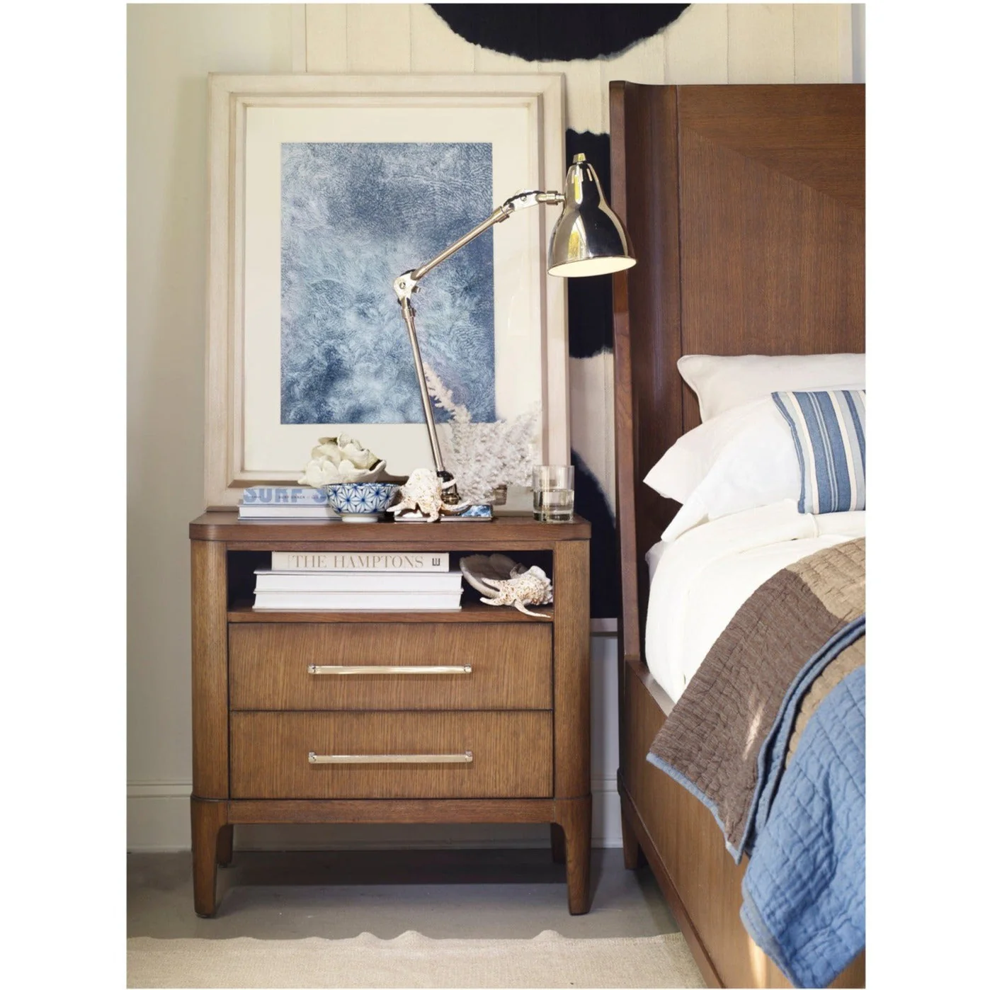 Century Furniture Bowery Place Two Drawer Nightstand - Image 2
