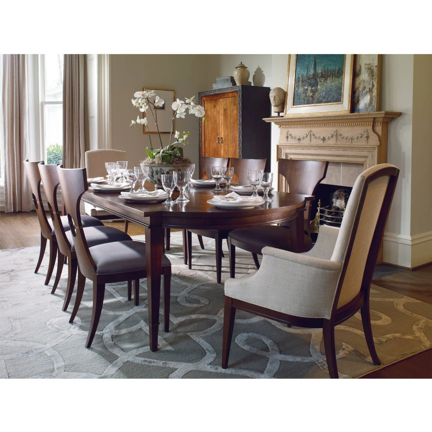 Century Furniture Bridgeton Rectangular Dining Table - Image 3