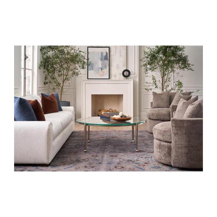 Century Furniture Cadence Round Cocktail Table - Image 2
