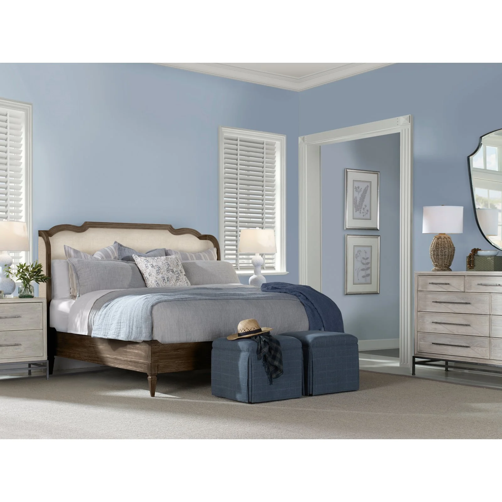 Century Furniture Camden Nichole Upholstered Bed - Image 2