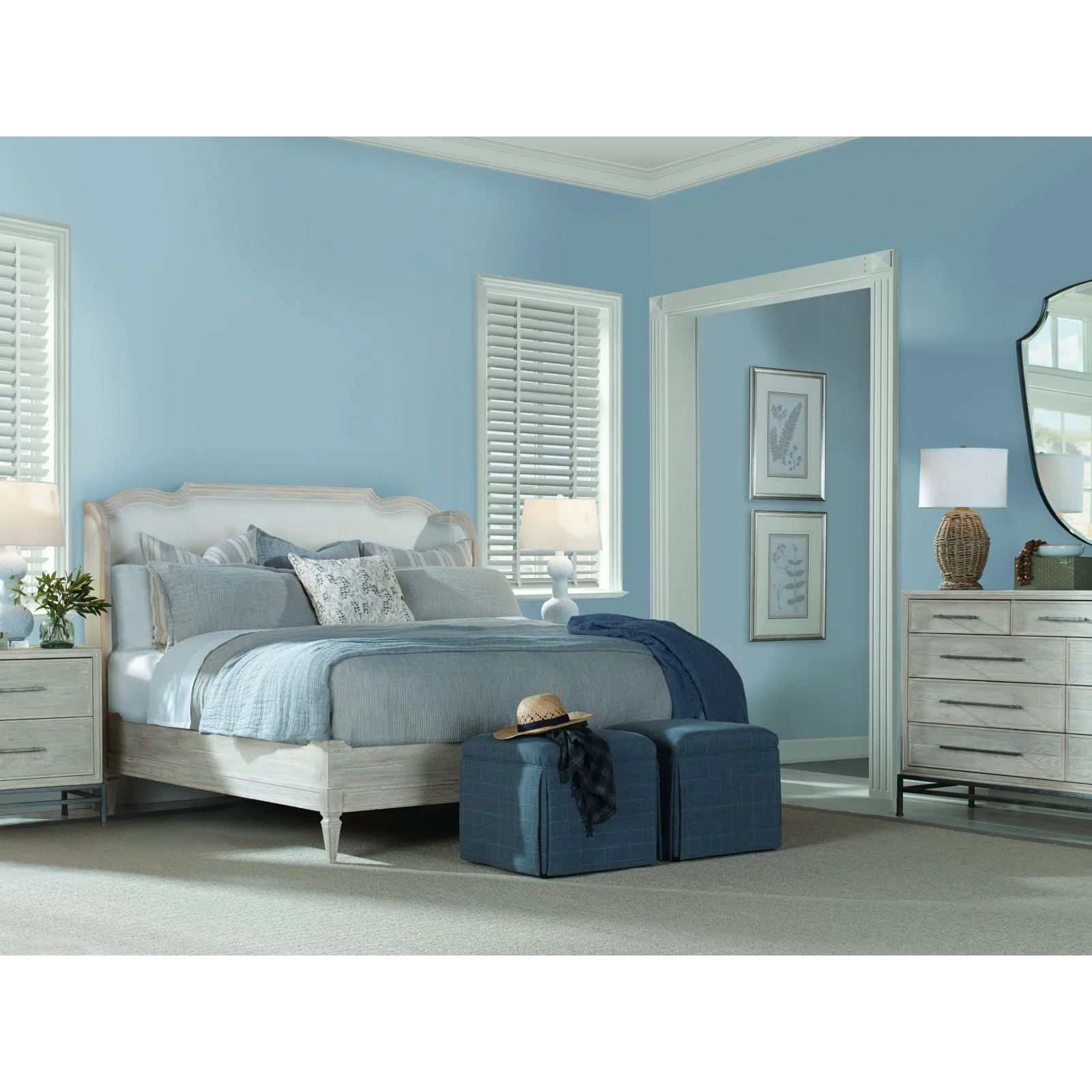 Century Furniture Camden Nichole Upholstered Bed - King - Image 2
