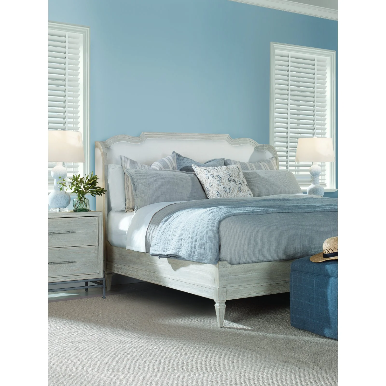 Century Furniture Camden Nichole Upholstered Bed - King - Image 4
