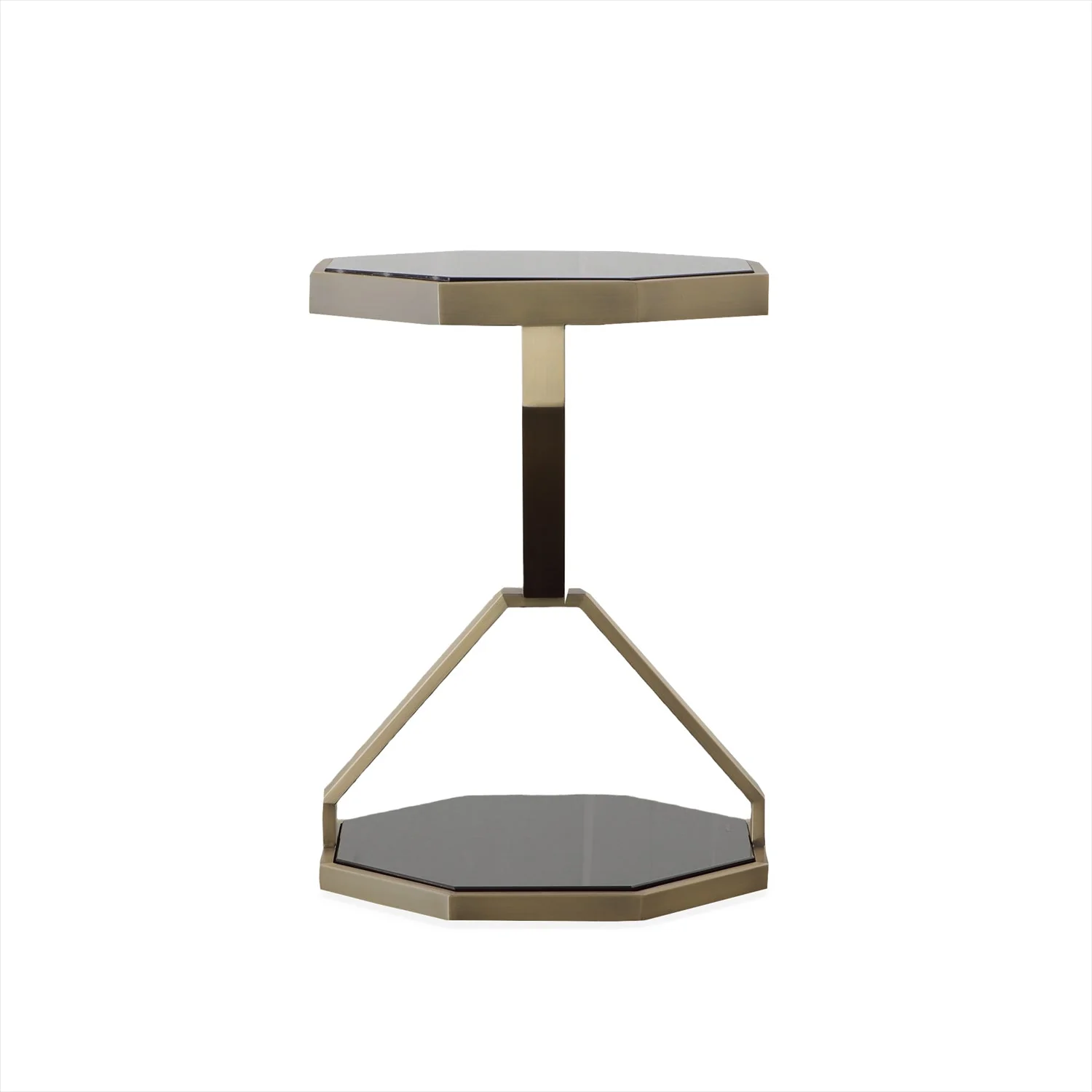 Century Furniture Compositions Drinks Table with Glass Top - Image 3