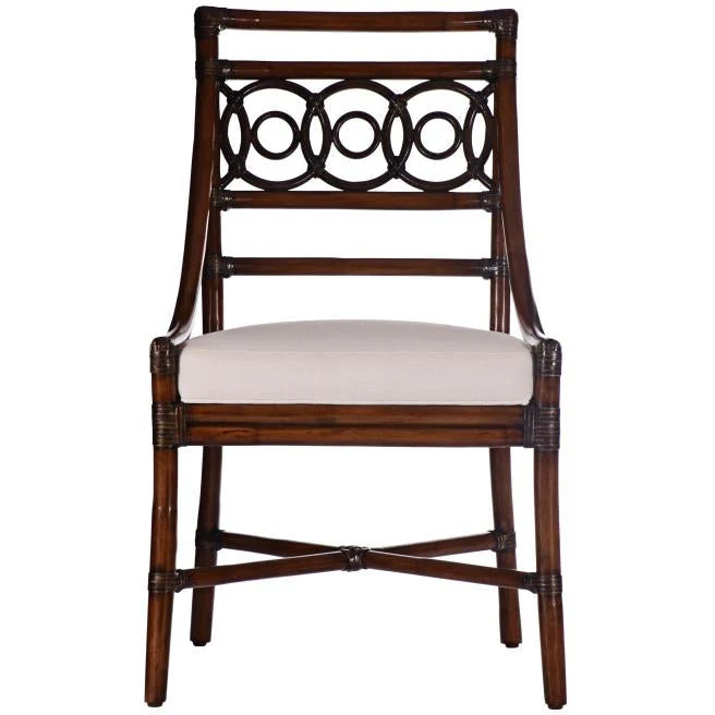 Century Furniture Curate Circles Side Chair-Flax - Image 2