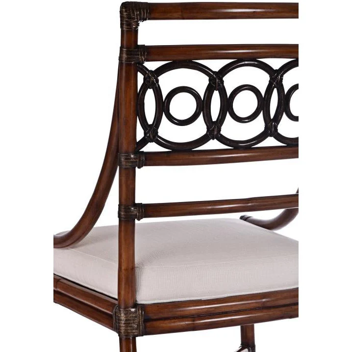 Century Furniture Curate Circles Side Chair-Flax - Image 4