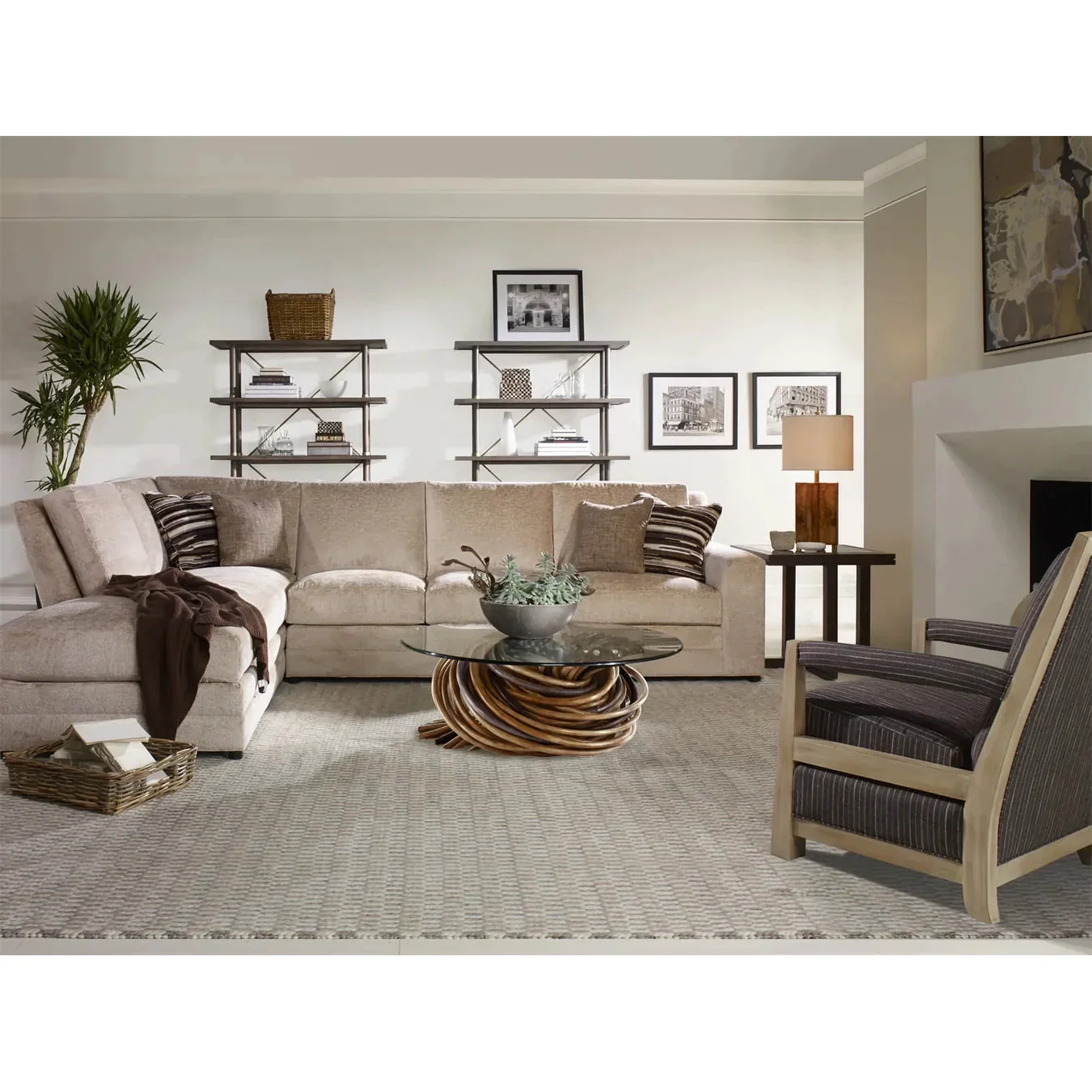 Century Furniture Curate Knot Cocktail Table - Image 7