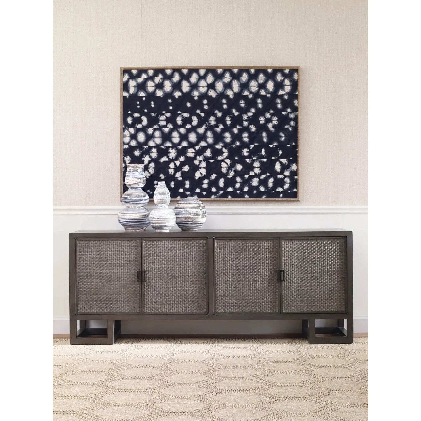 Century Furniture Curate Mackinaw 4 Door Credenza - Image 2