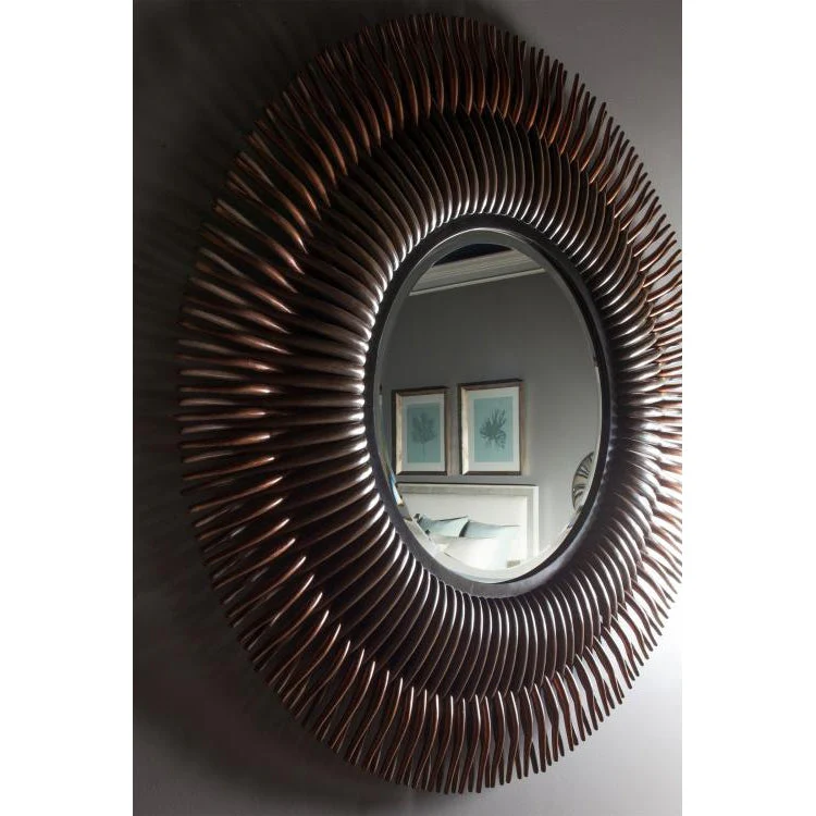 Century Furniture Curate Rattan Burst Mirror - Image 2