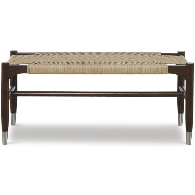 Century Furniture Curate Tristan Woven Bench - Image 2