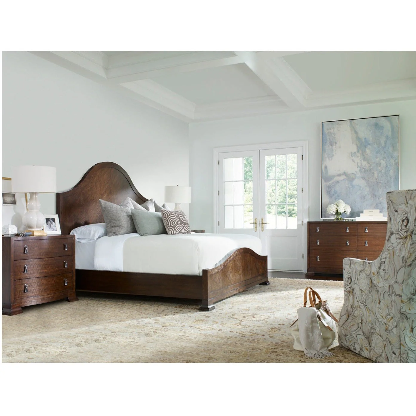 Century Furniture Frasier Serpentine Nightstand - Image 2