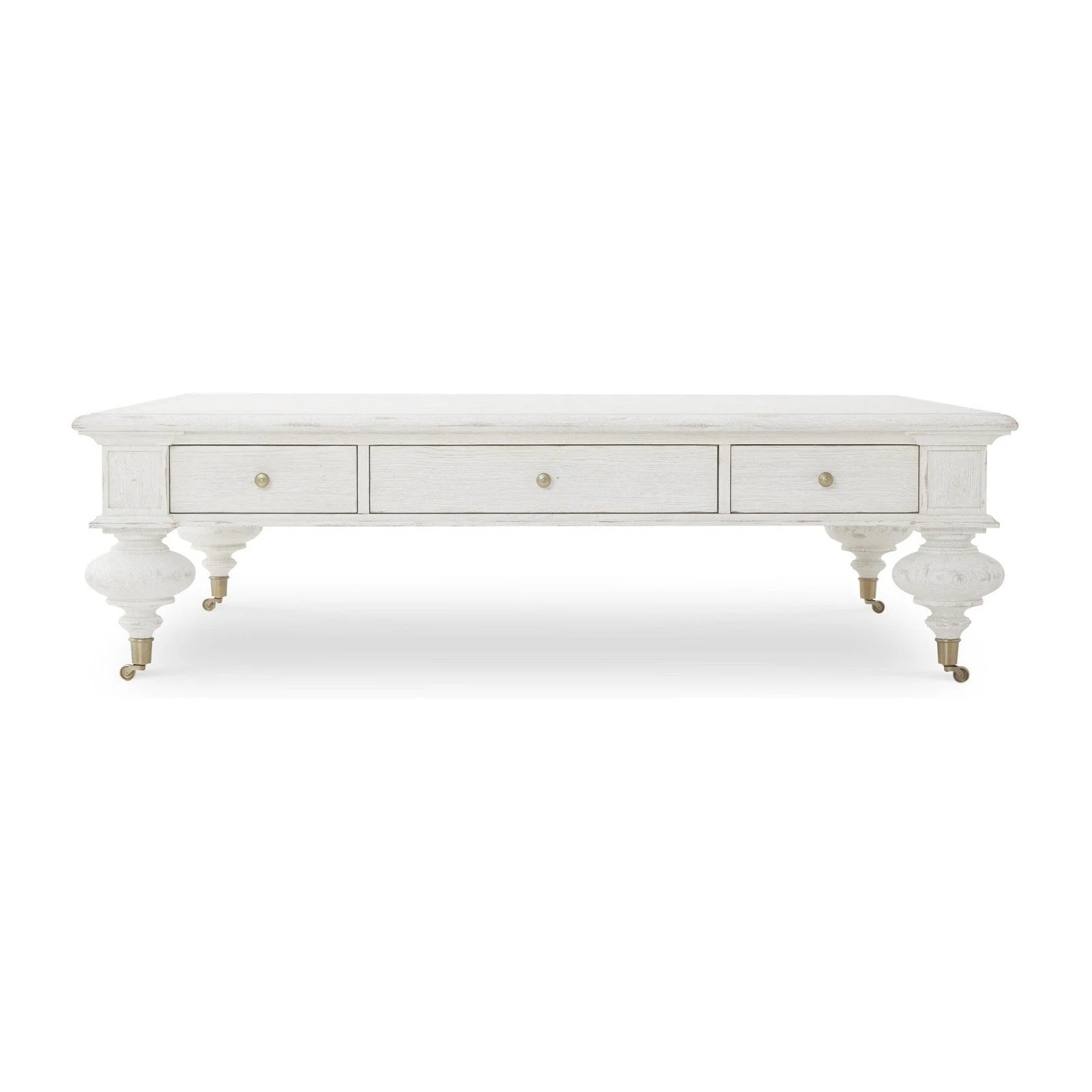 Century Furniture Grand Oak Cocktail Table - Image 2