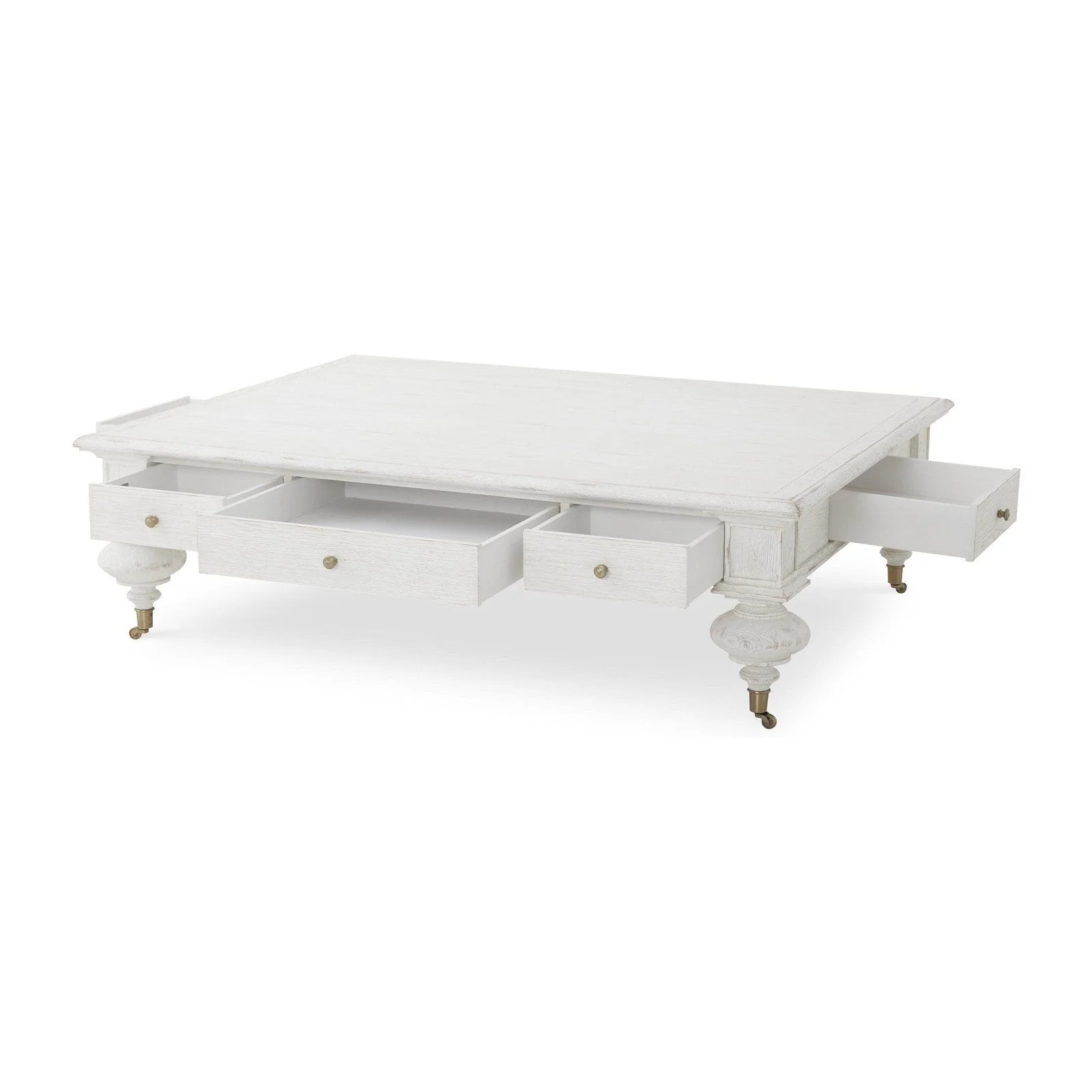 Century Furniture Grand Oak Cocktail Table - Image 3