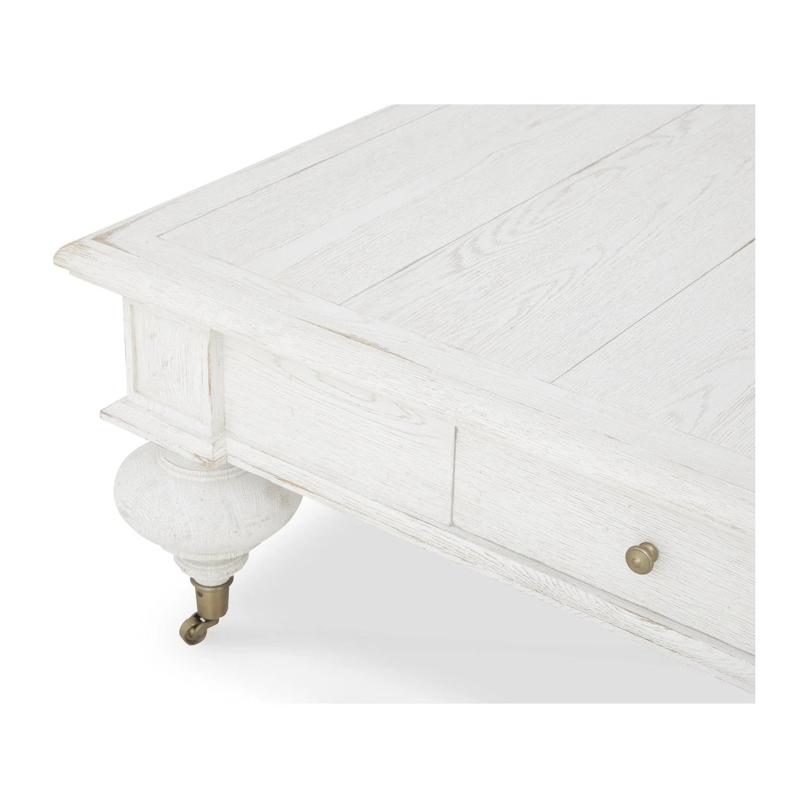 Century Furniture Grand Oak Cocktail Table - Image 4