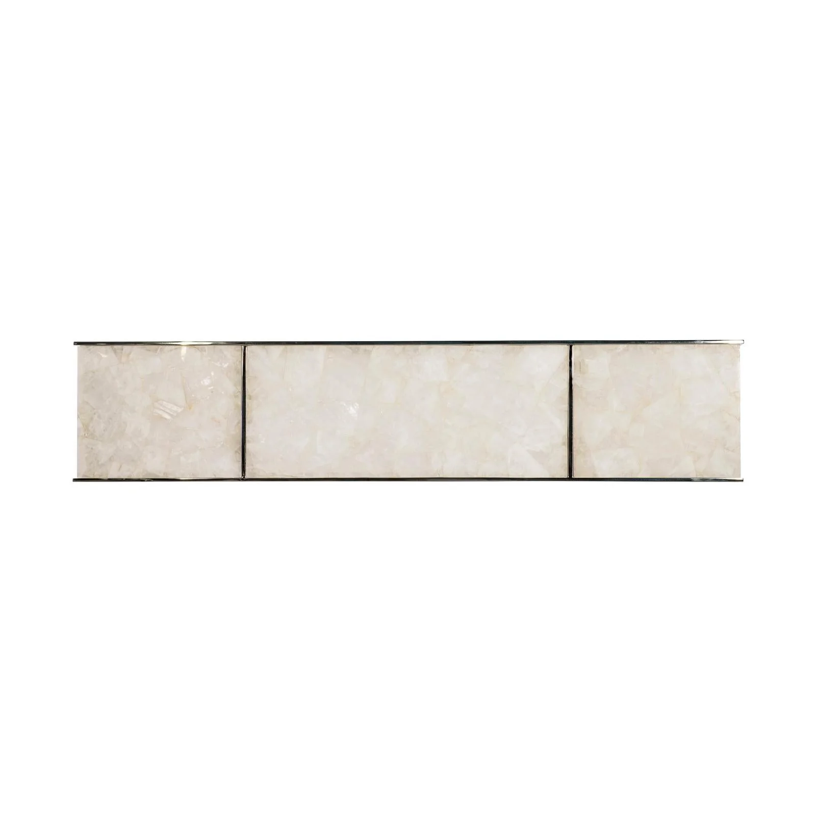 Century Furniture Grand Tour Samantha Glassy Quartz Console Table - Image 3