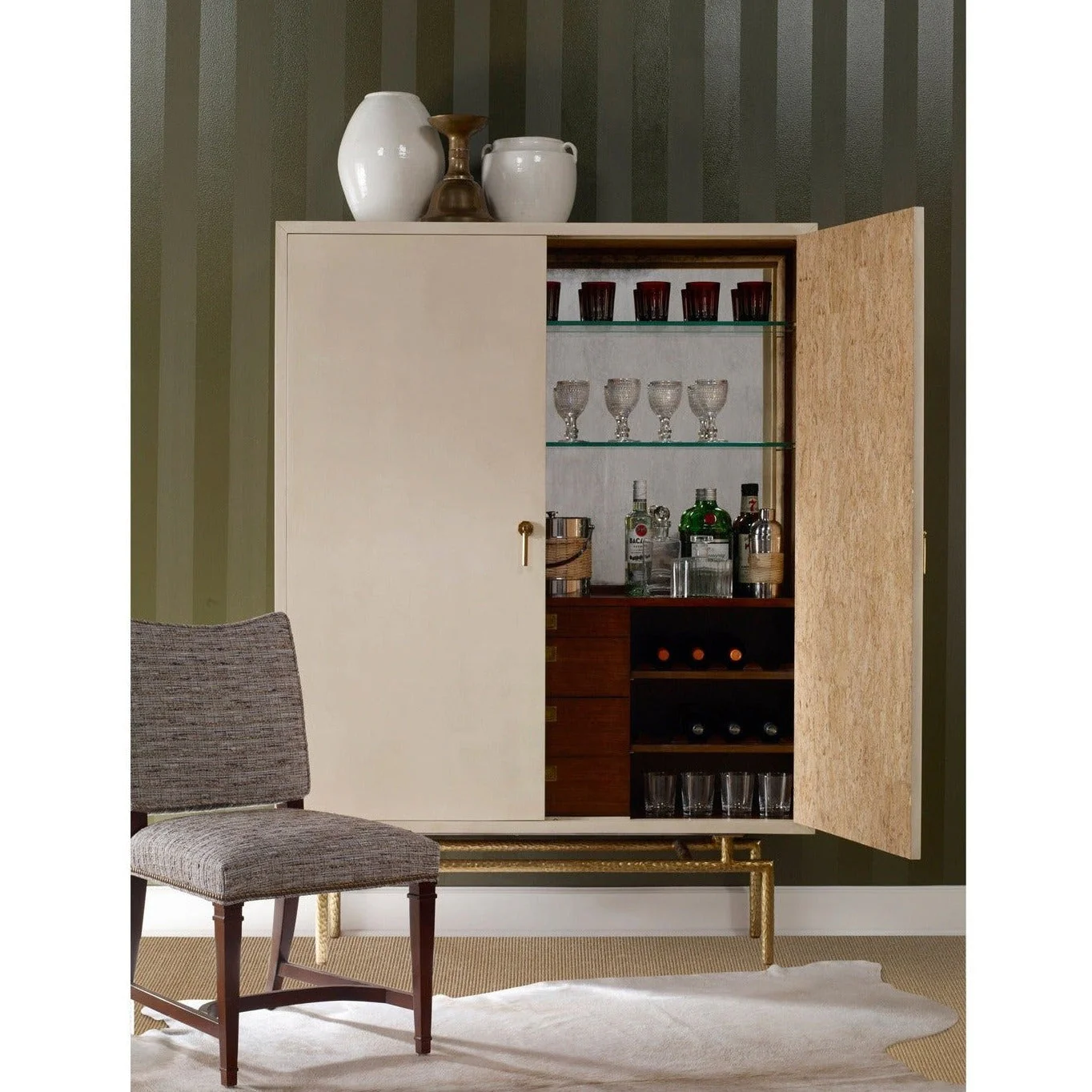 Century Furniture Harrison Bar Cabinet - Image 3