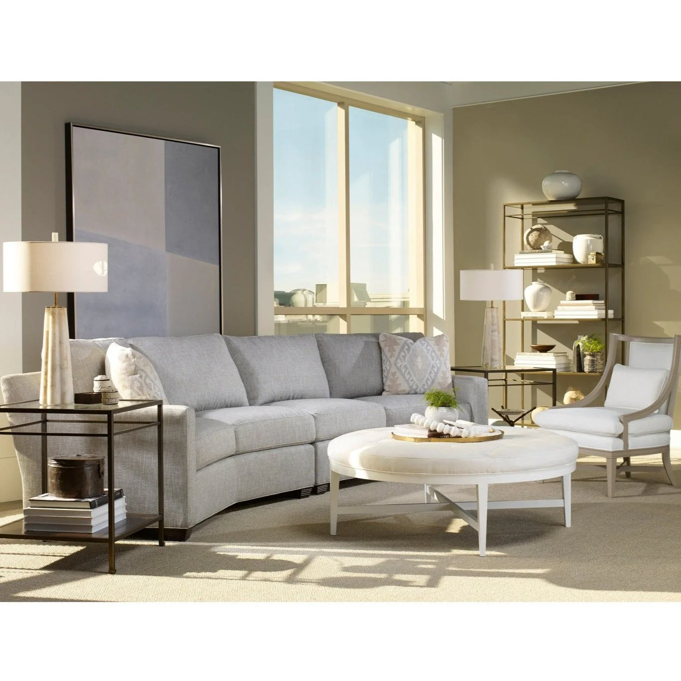 Century Furniture Hyde Park Chairside Table - Image 2