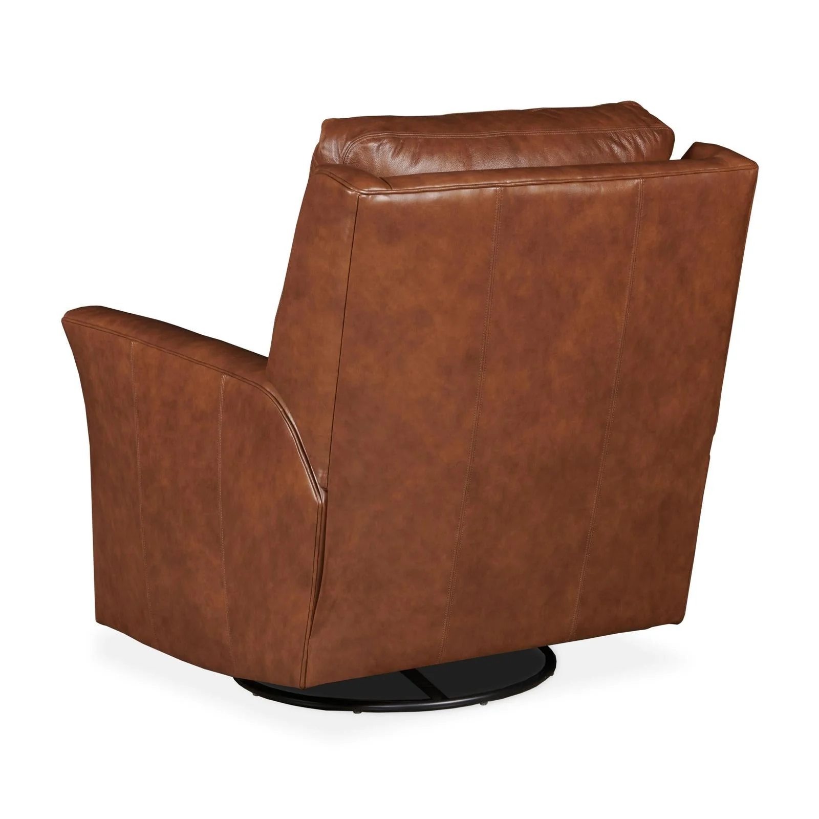Century Furniture Leather Aubry Swivel Glider Electric Recliner - Image 7