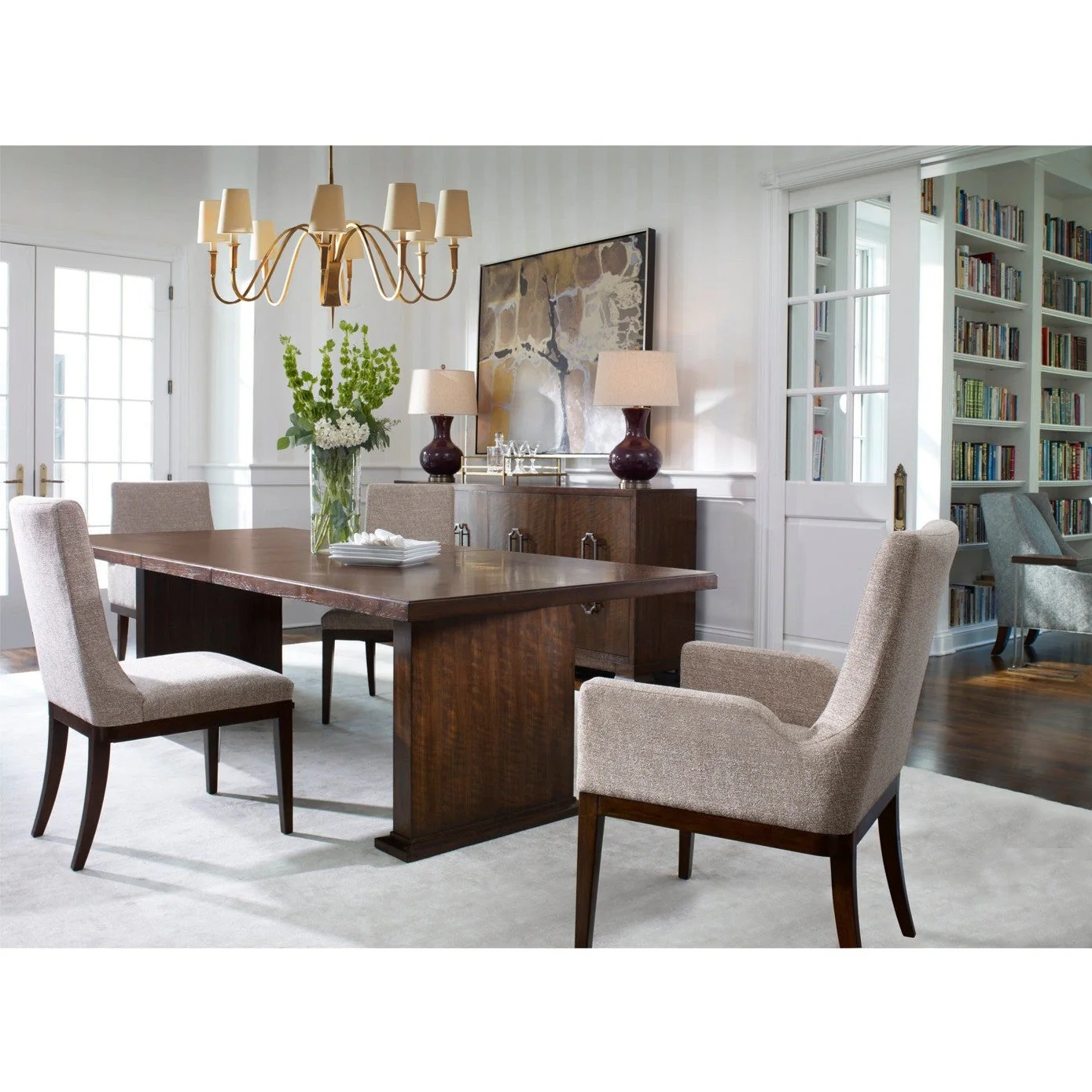 Century Furniture Manning Rectangular Dining Table - Image 2